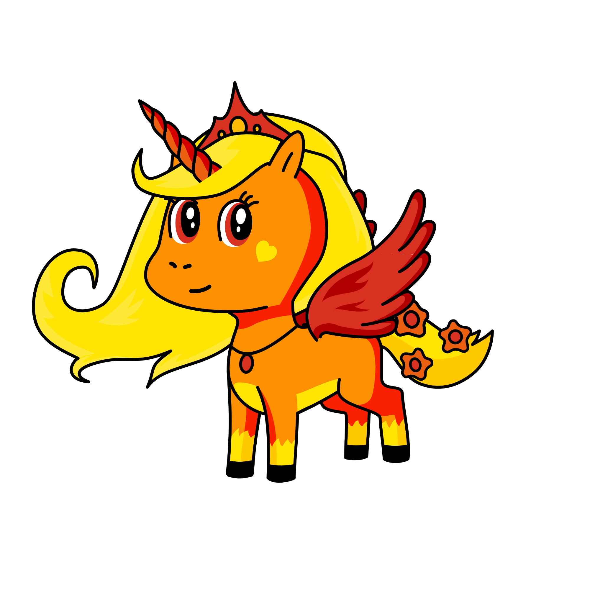 Sunny, the unicorn