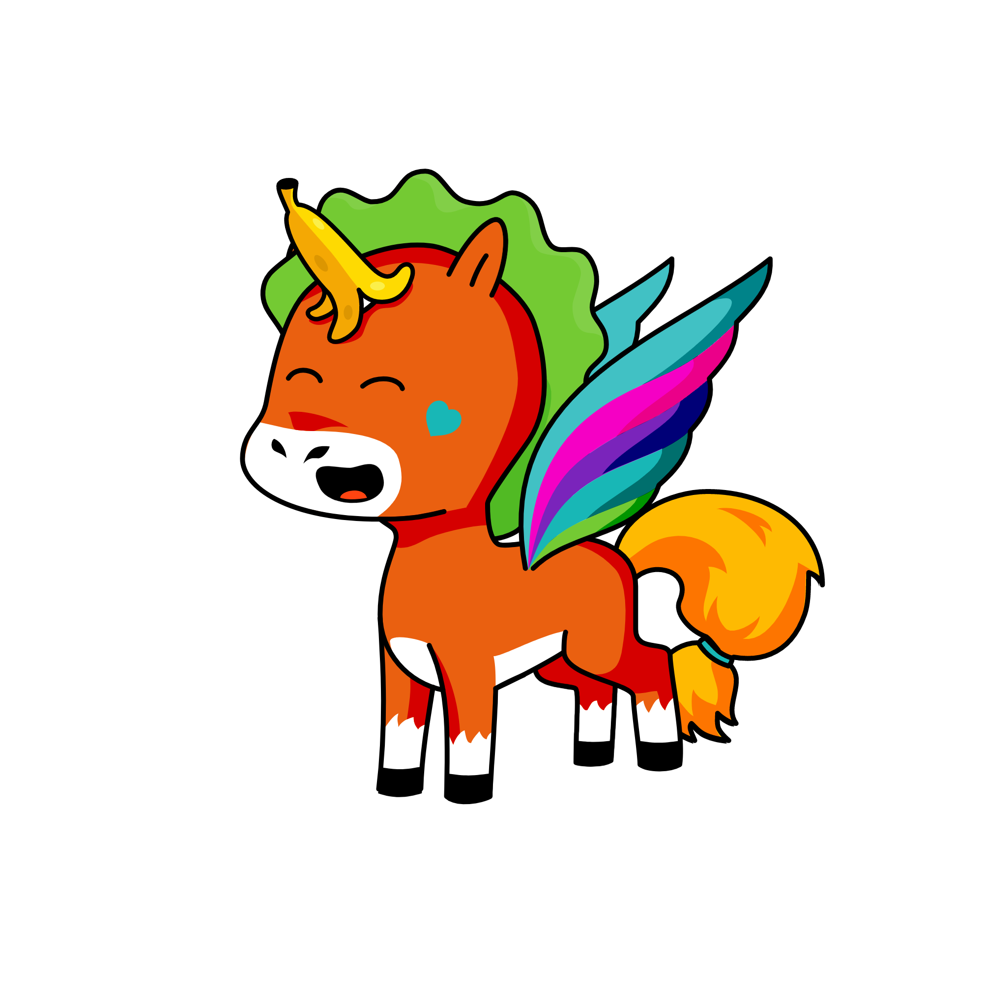 Vomit, the unicorn
