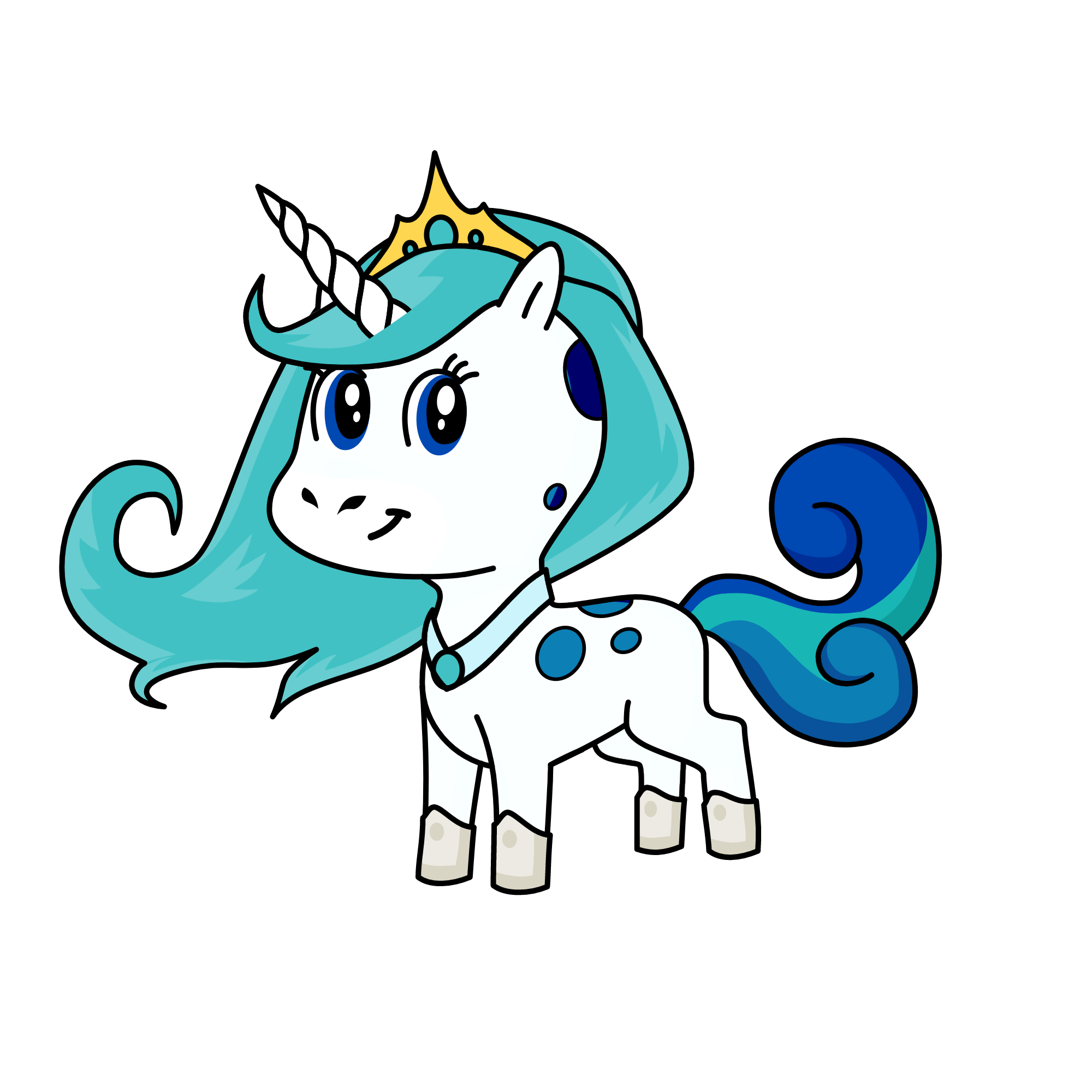Epona, the unicorn