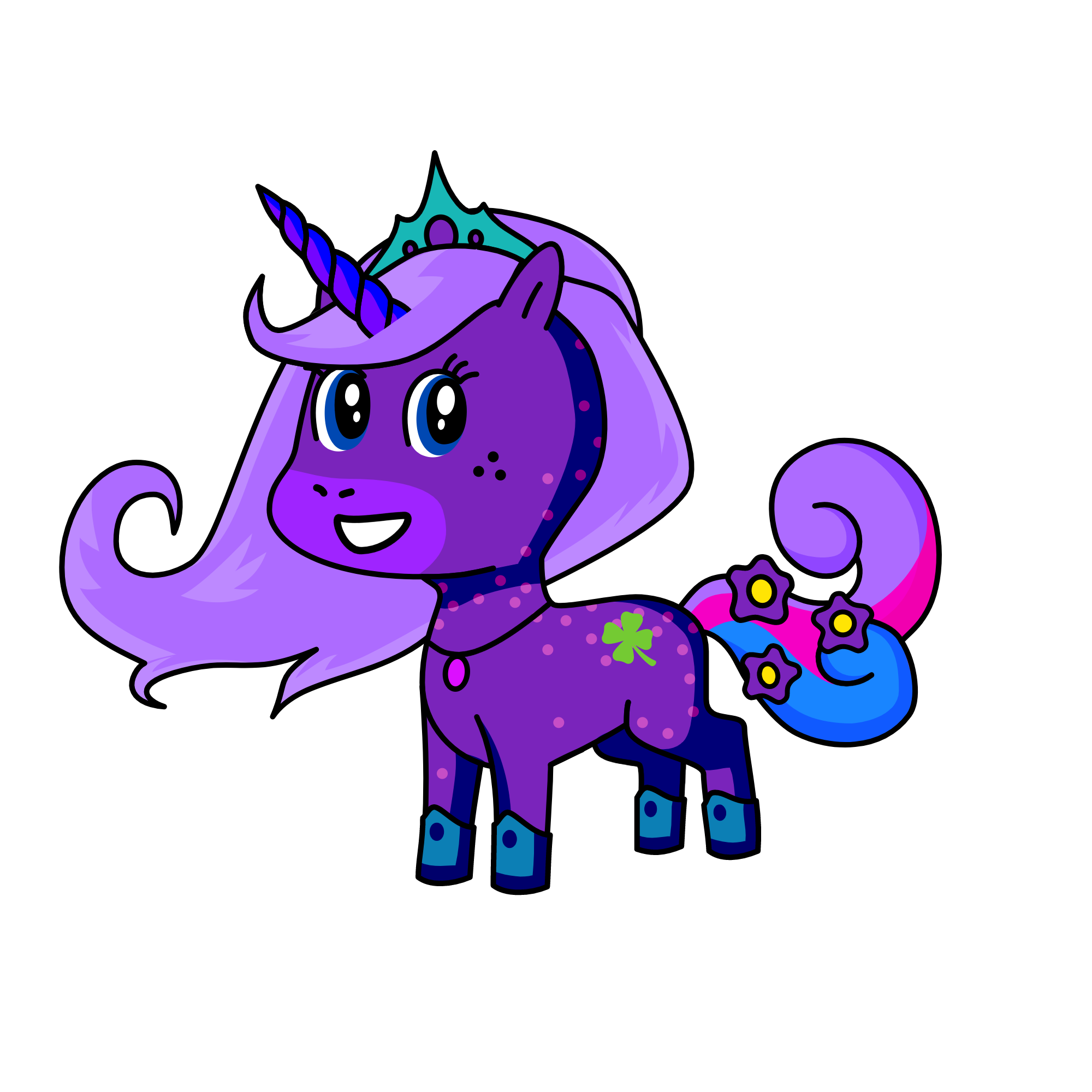 Candance, the unicorn