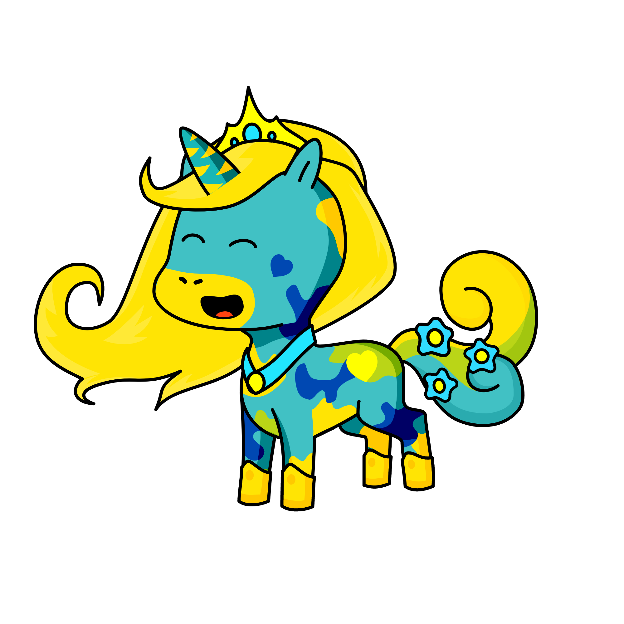 Sunny, the unicorn