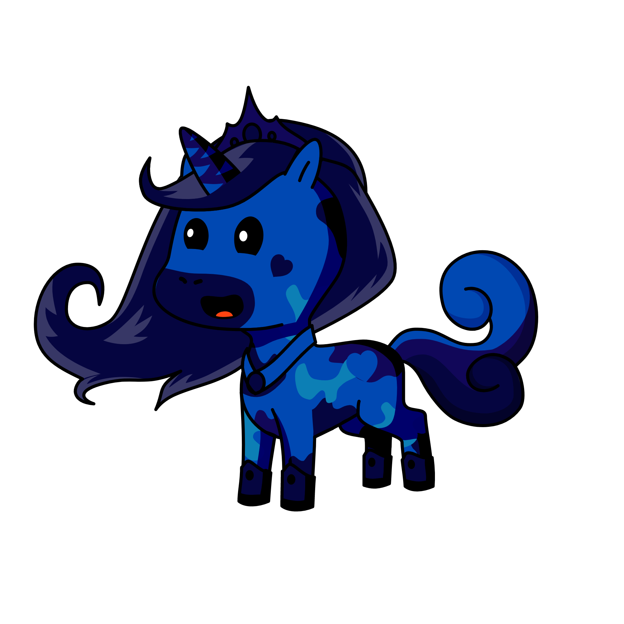 Luna, the unicorn