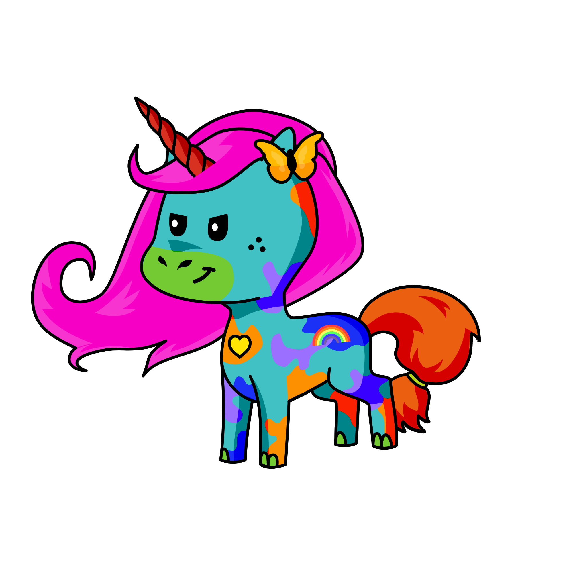 you what to fly, the unicorn