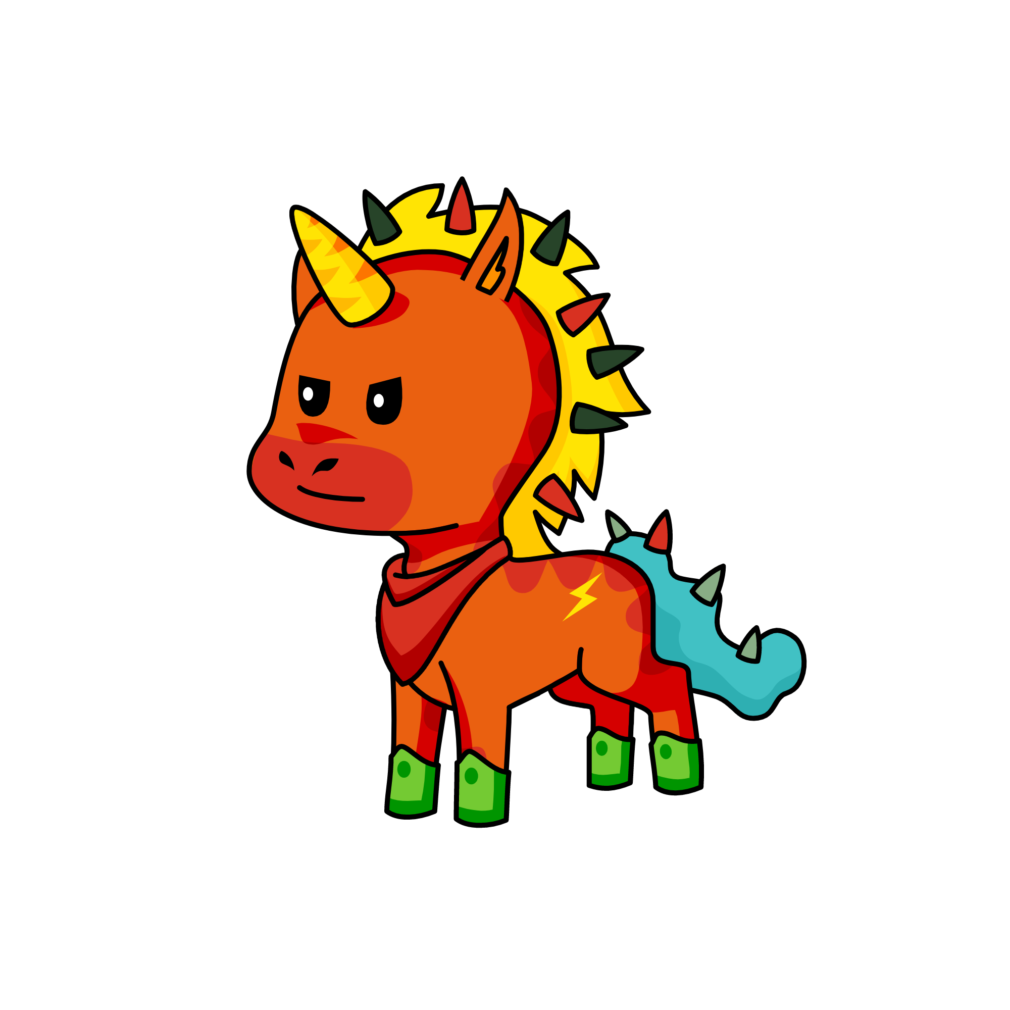 Flash, the unicorn
