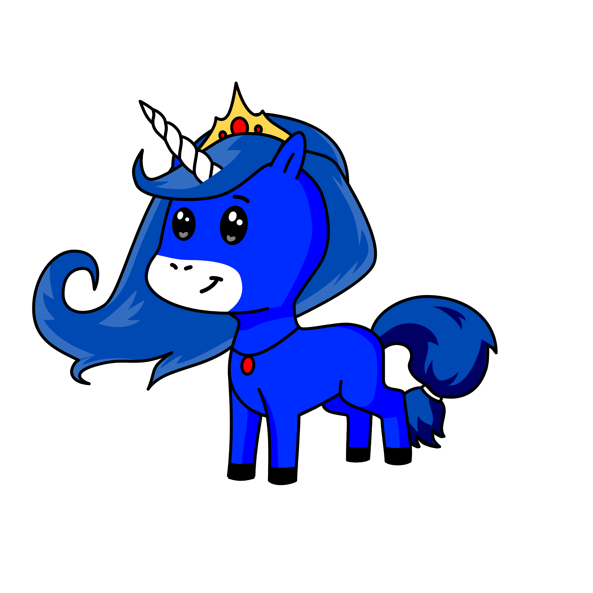 Beauty, the unicorn