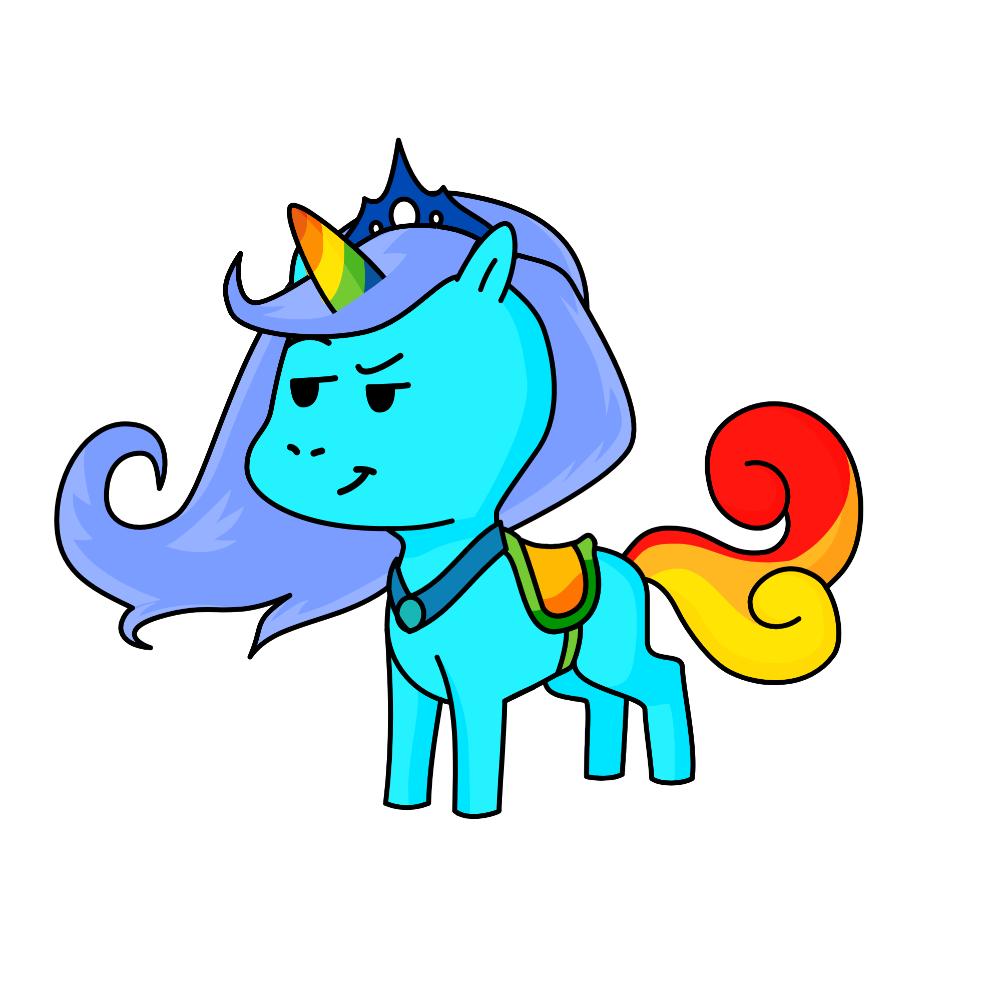 ., the unicorn