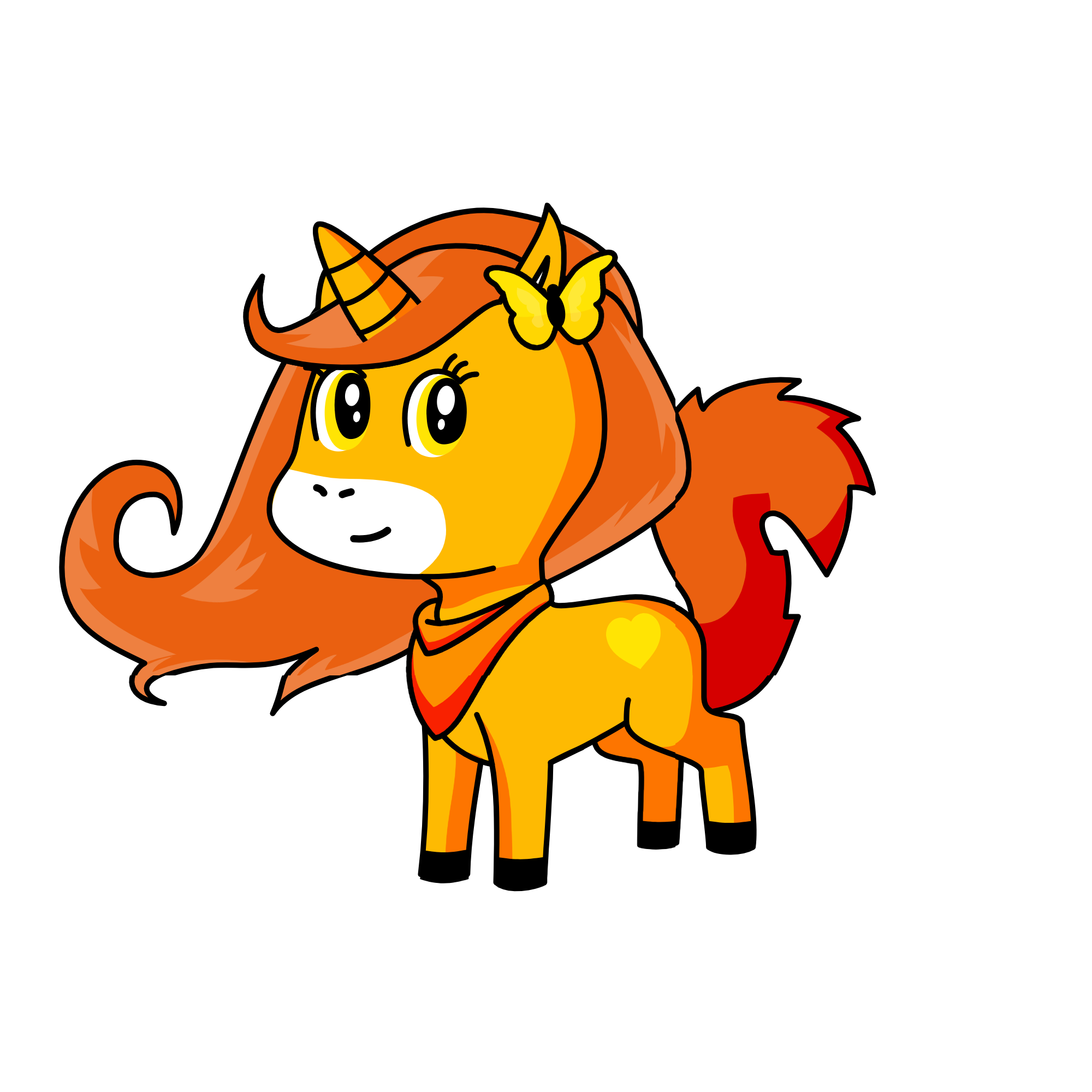 pop girl, the unicorn