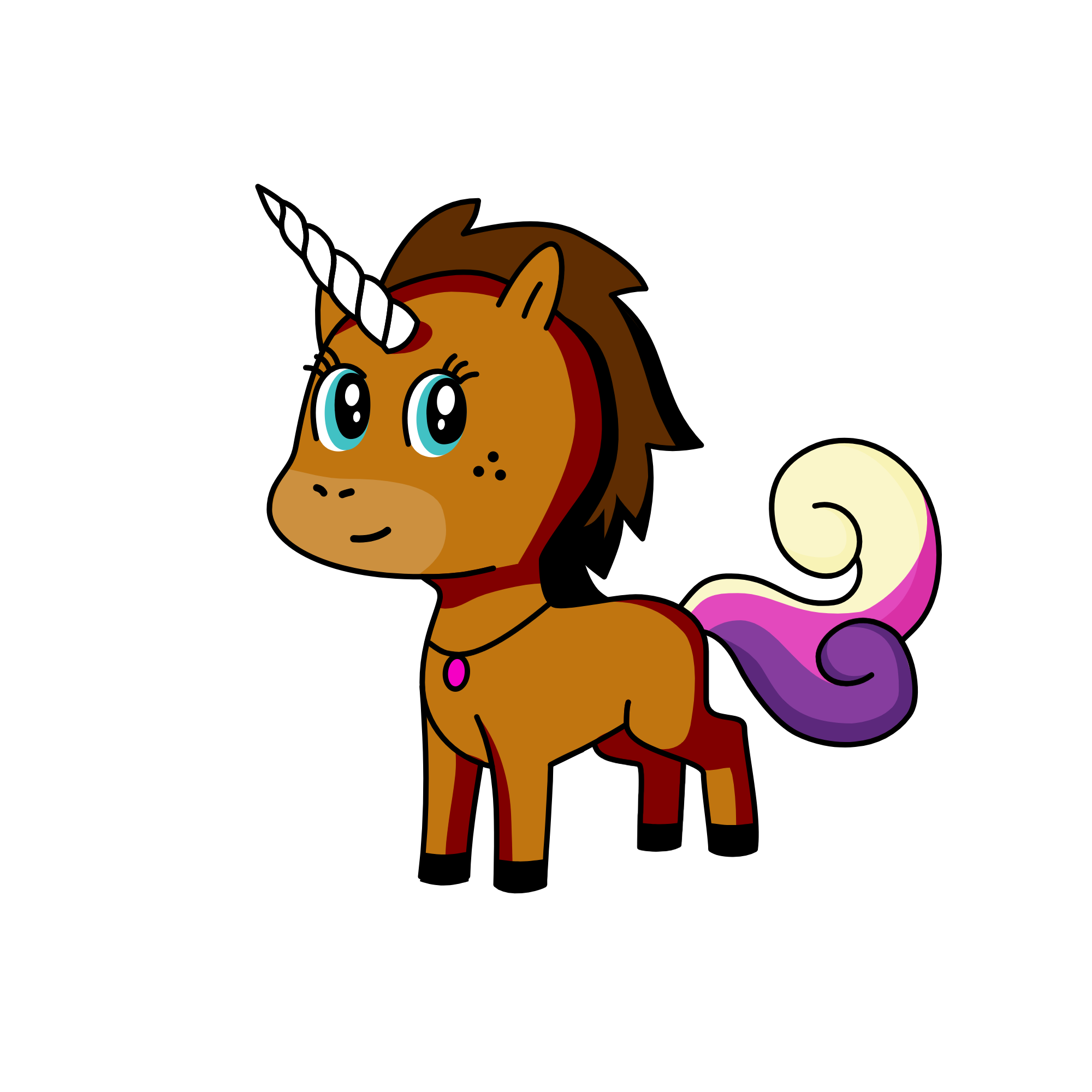 fun+fon =funfon, the unicorn