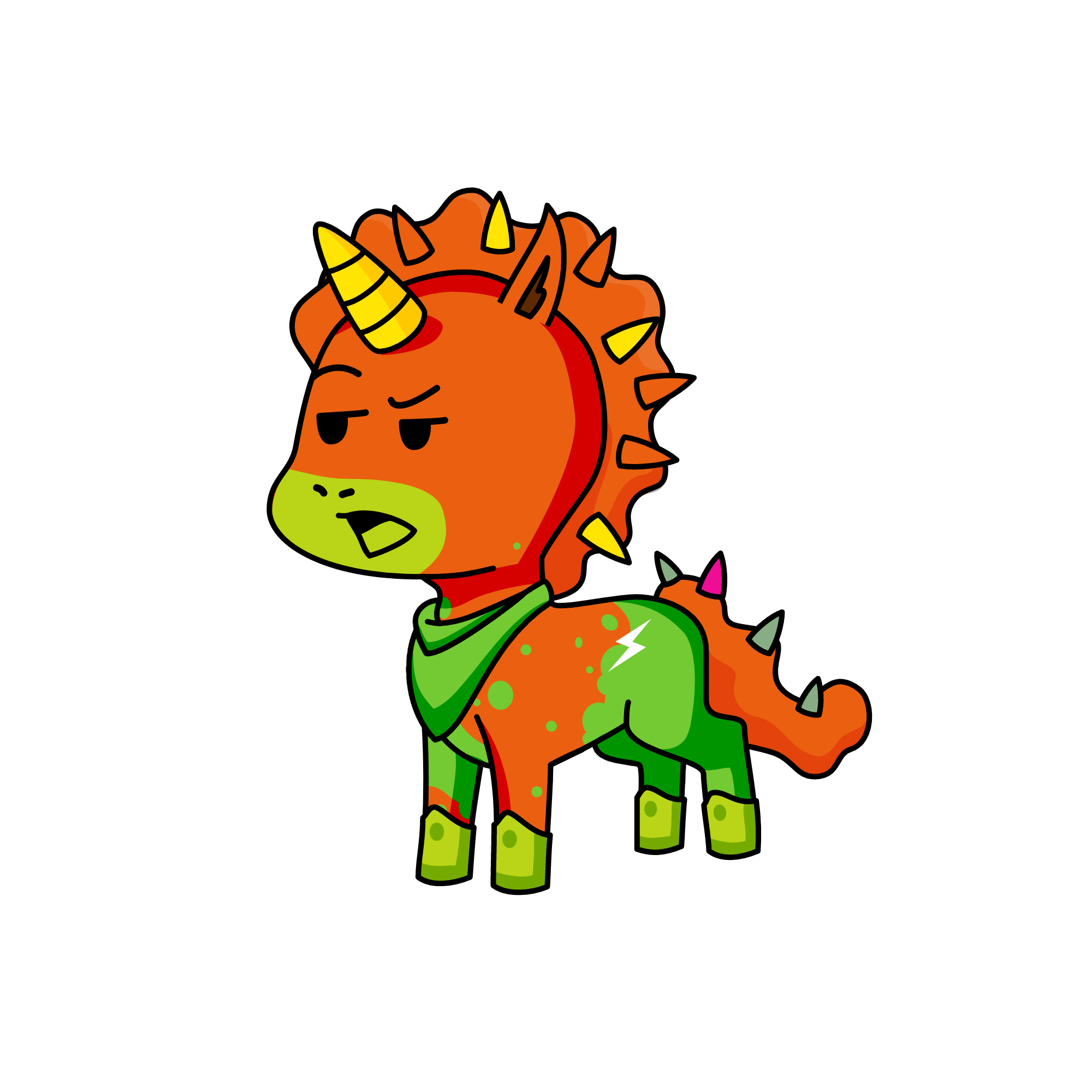 ANGER, the unicorn
