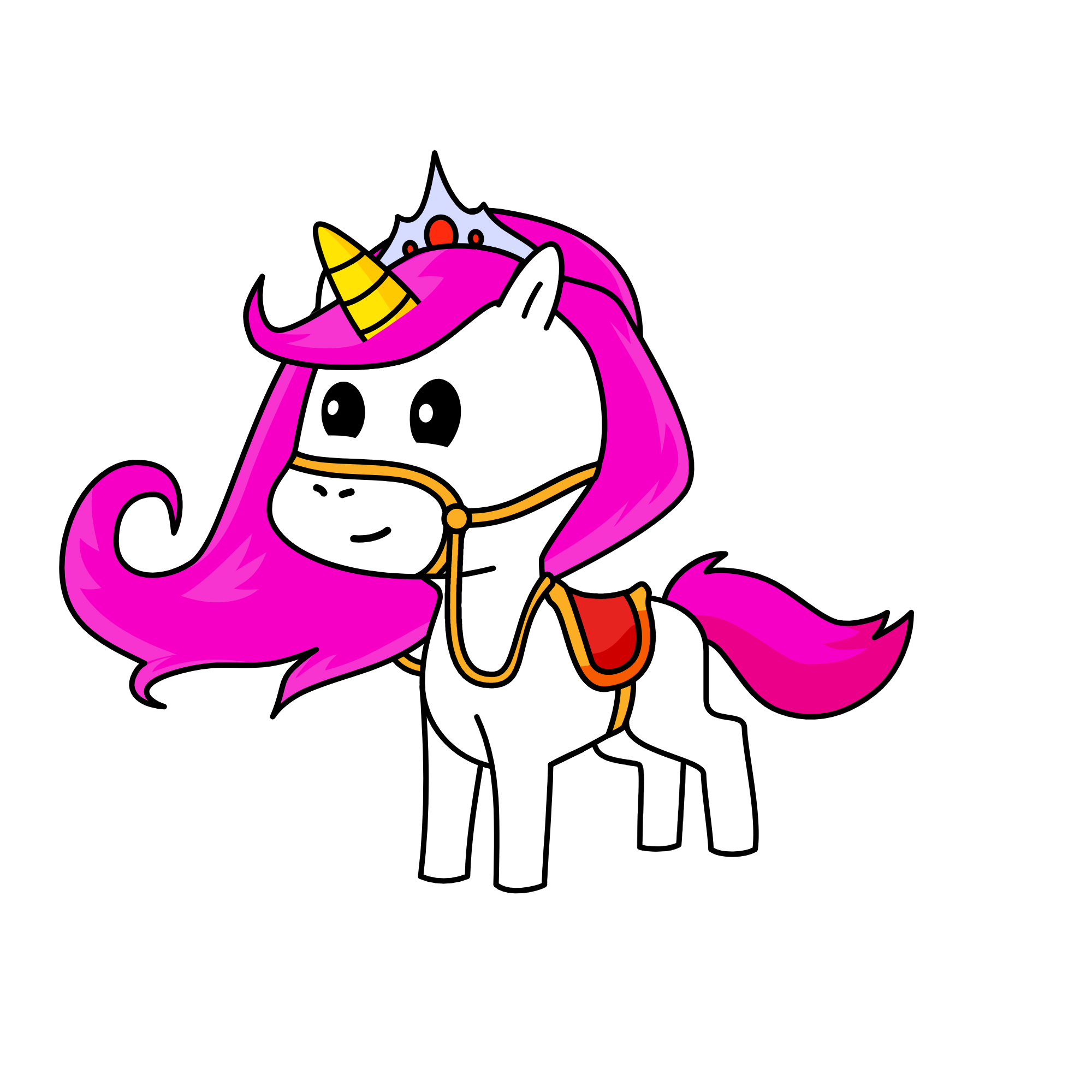 Princess emily, the unicorn