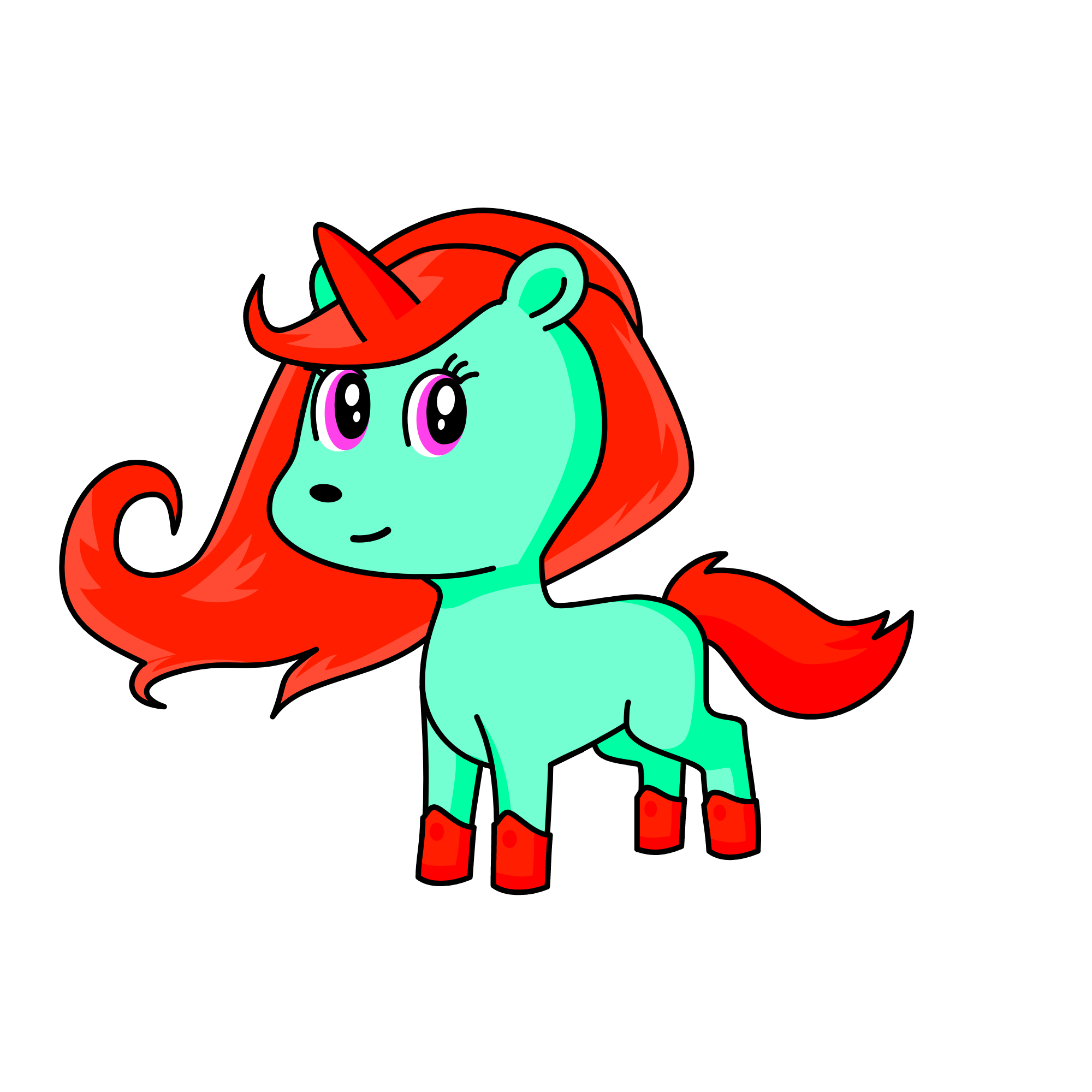 princess aril , the unicorn