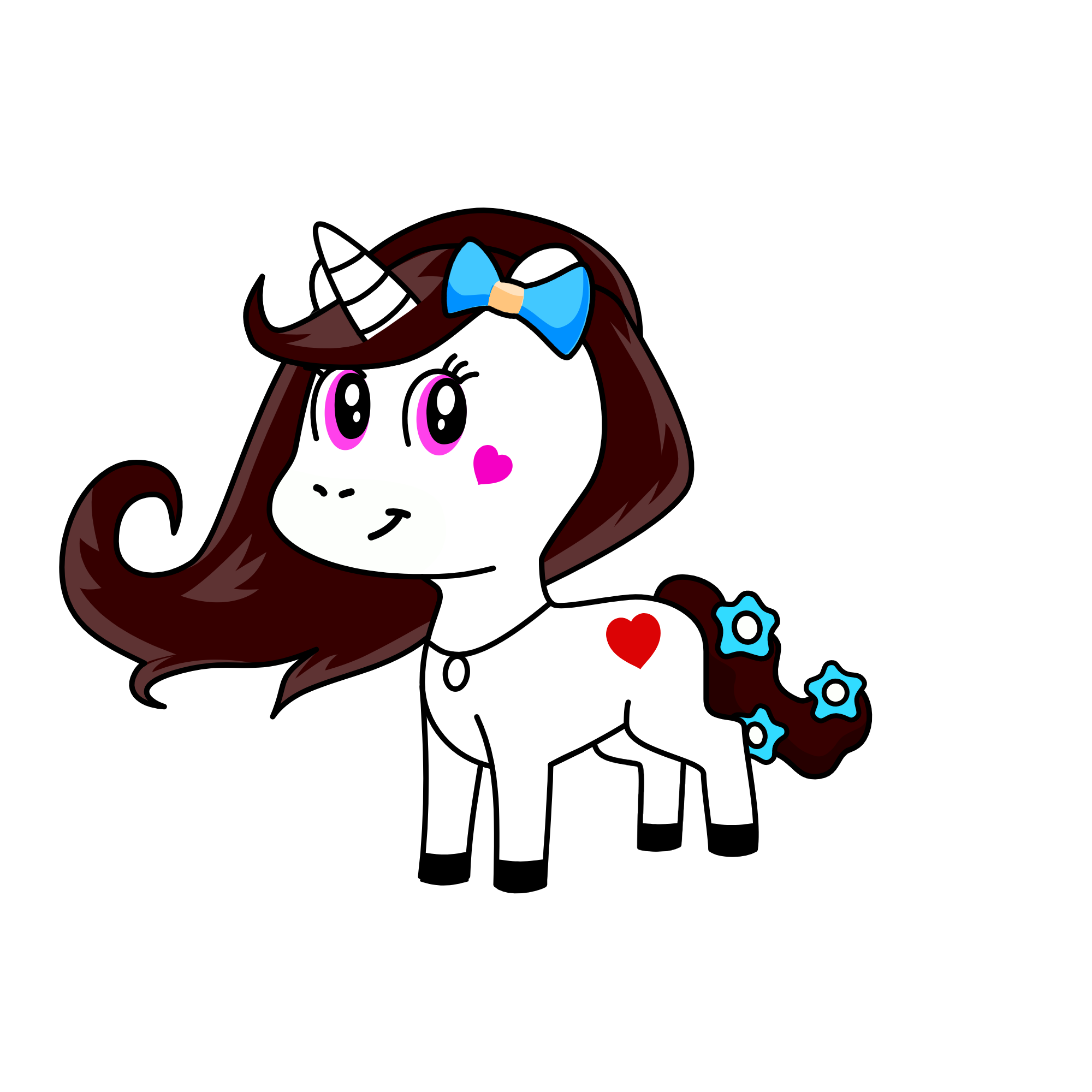 bteauy, the unicorn