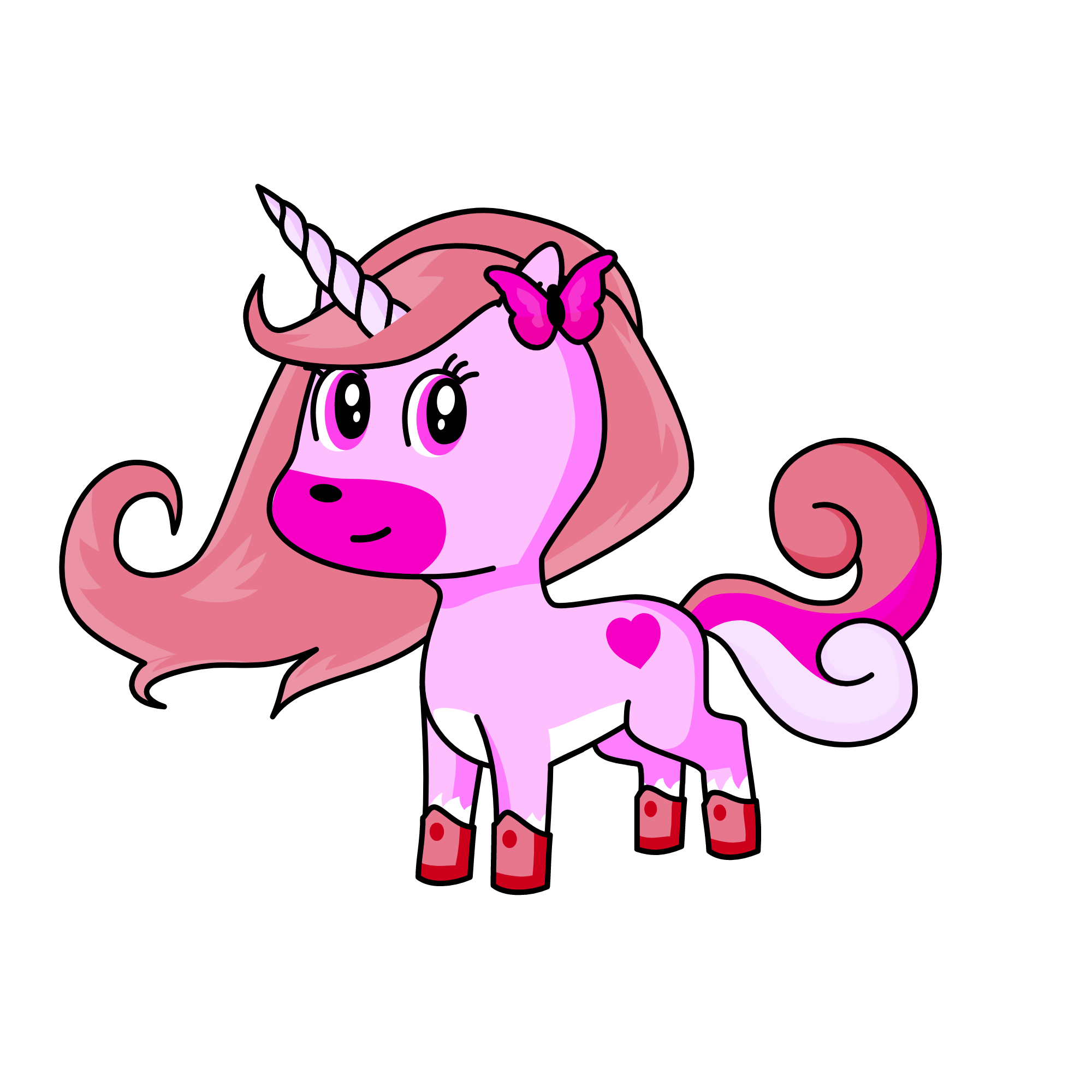 Cotton Candy, the unicorn