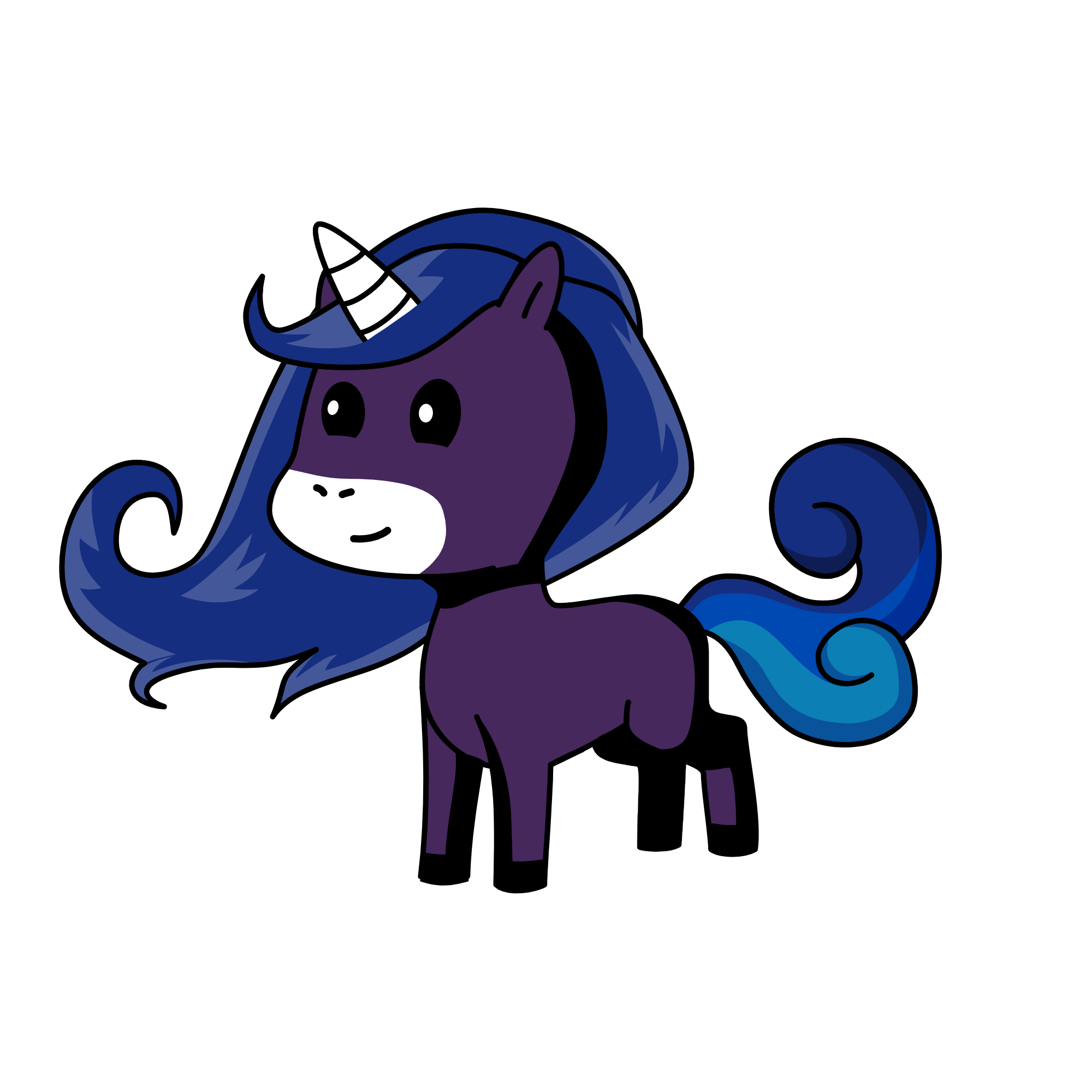 Comet, the unicorn