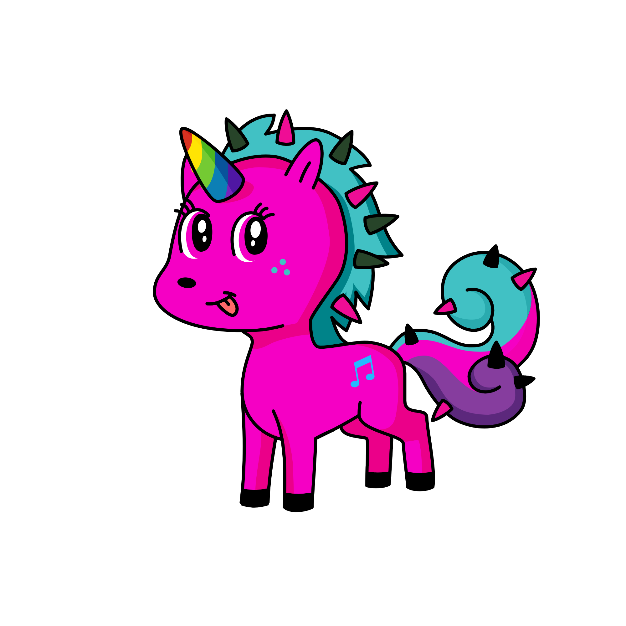 ibuki mioda!, the unicorn
