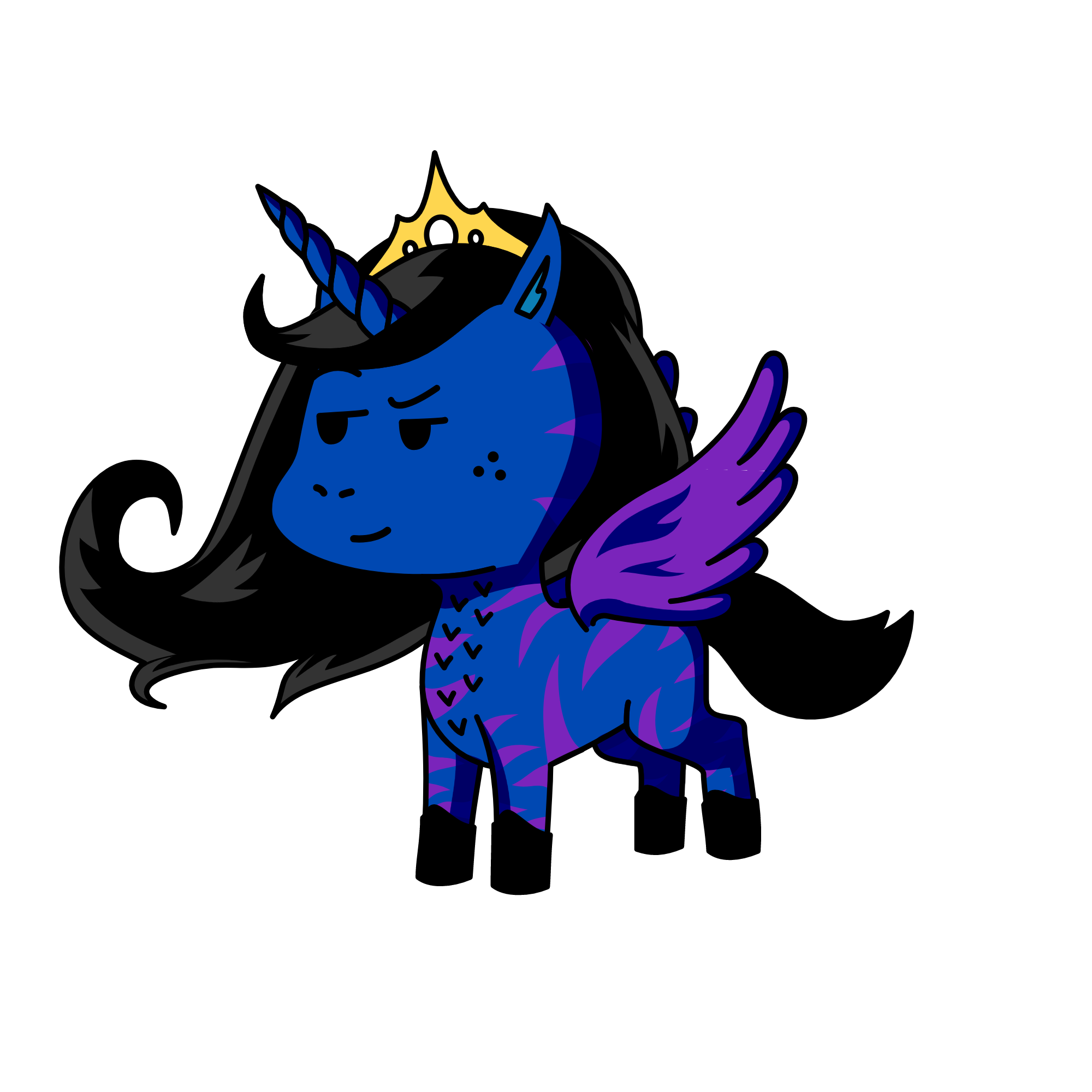 Zonniss, Champion Of Dragons, the unicorn
