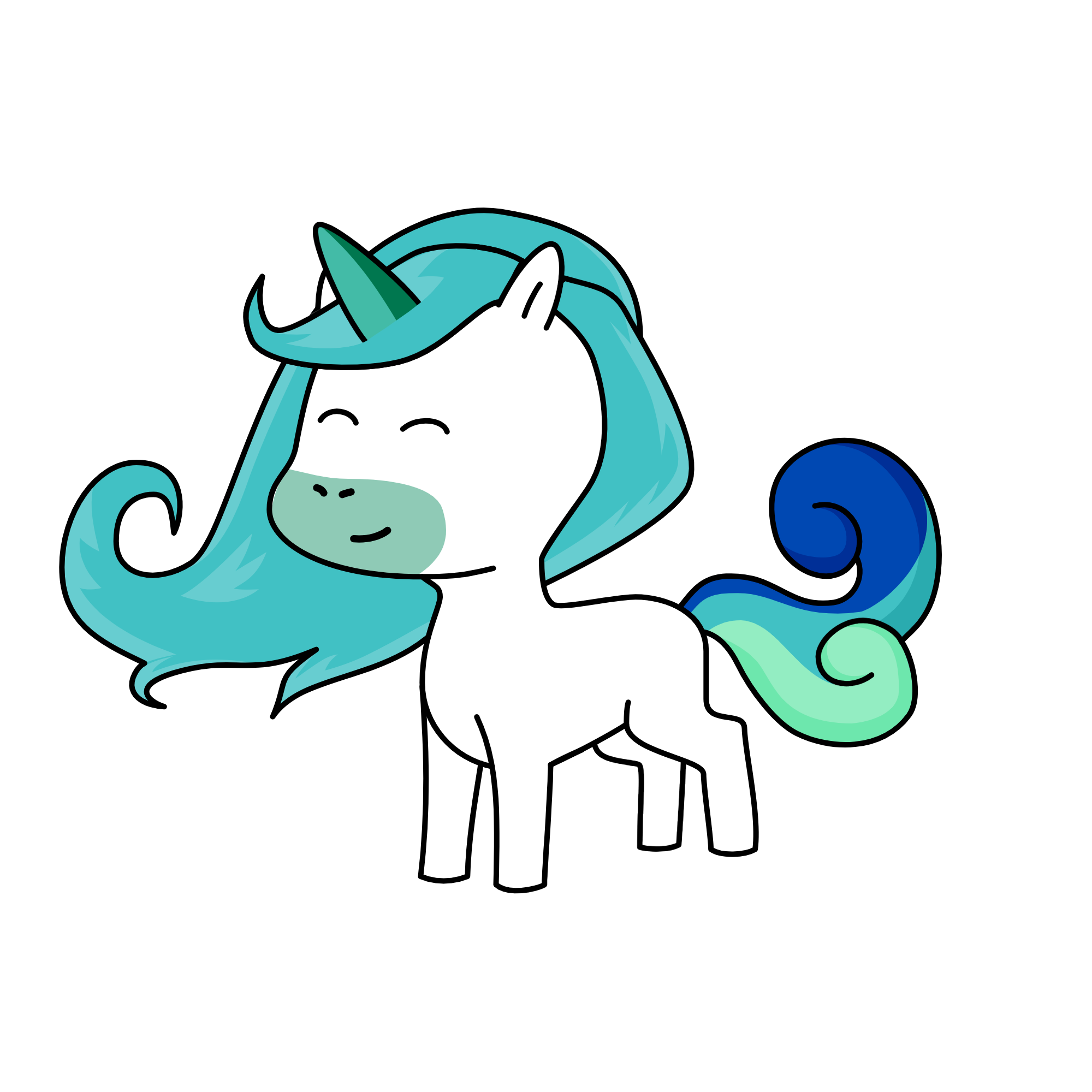 Snowflake, the unicorn