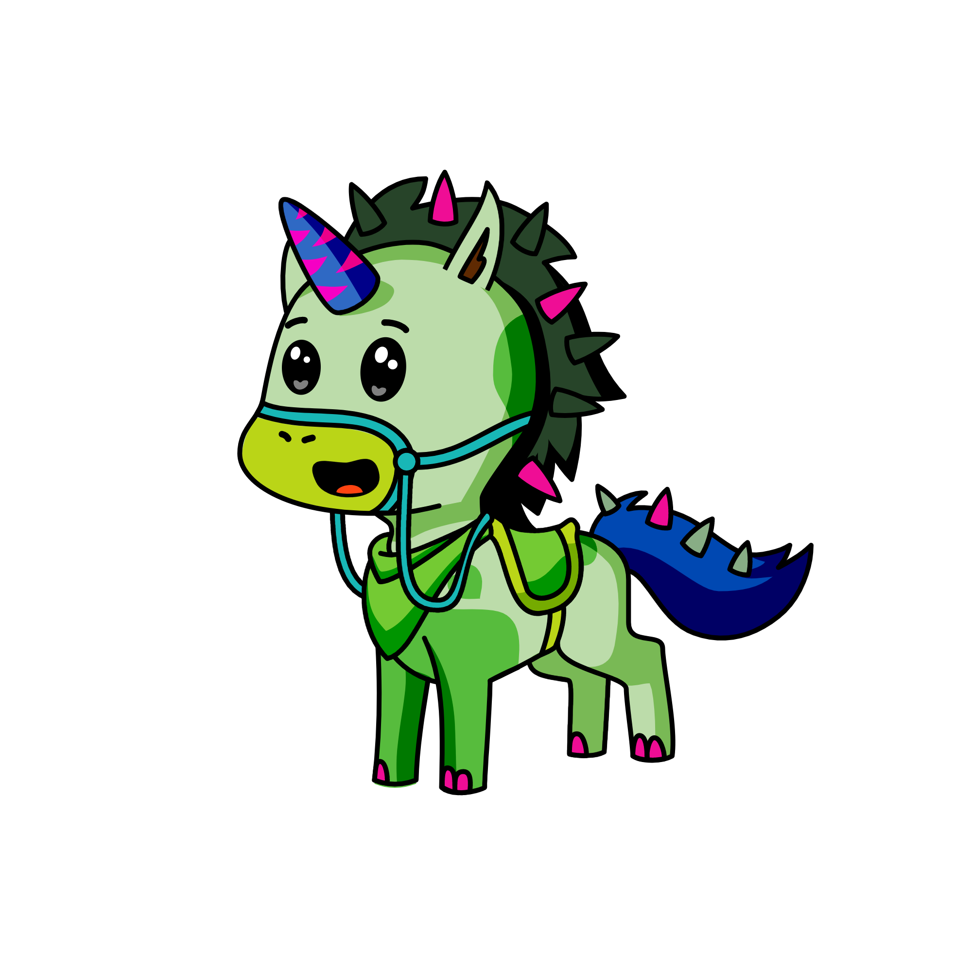 crash, the unicorn