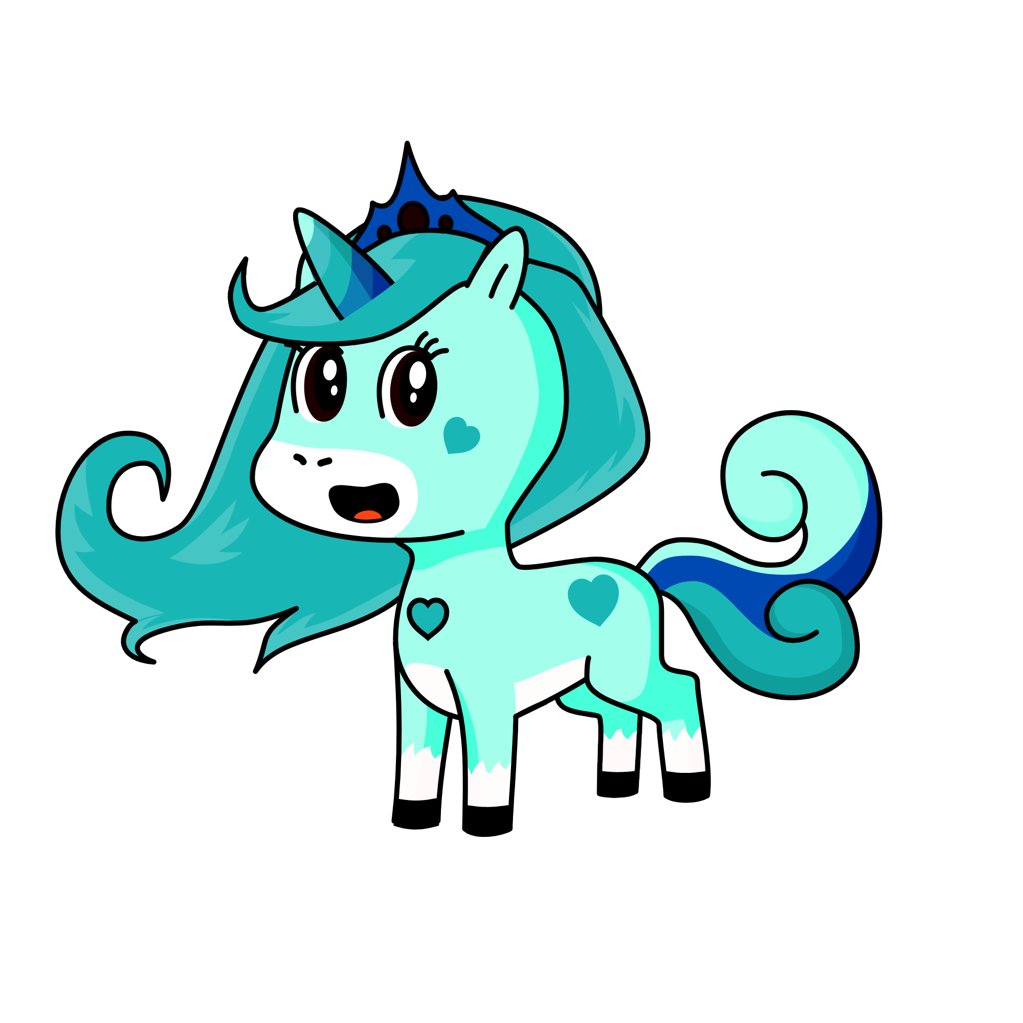 Snowflake, the unicorn