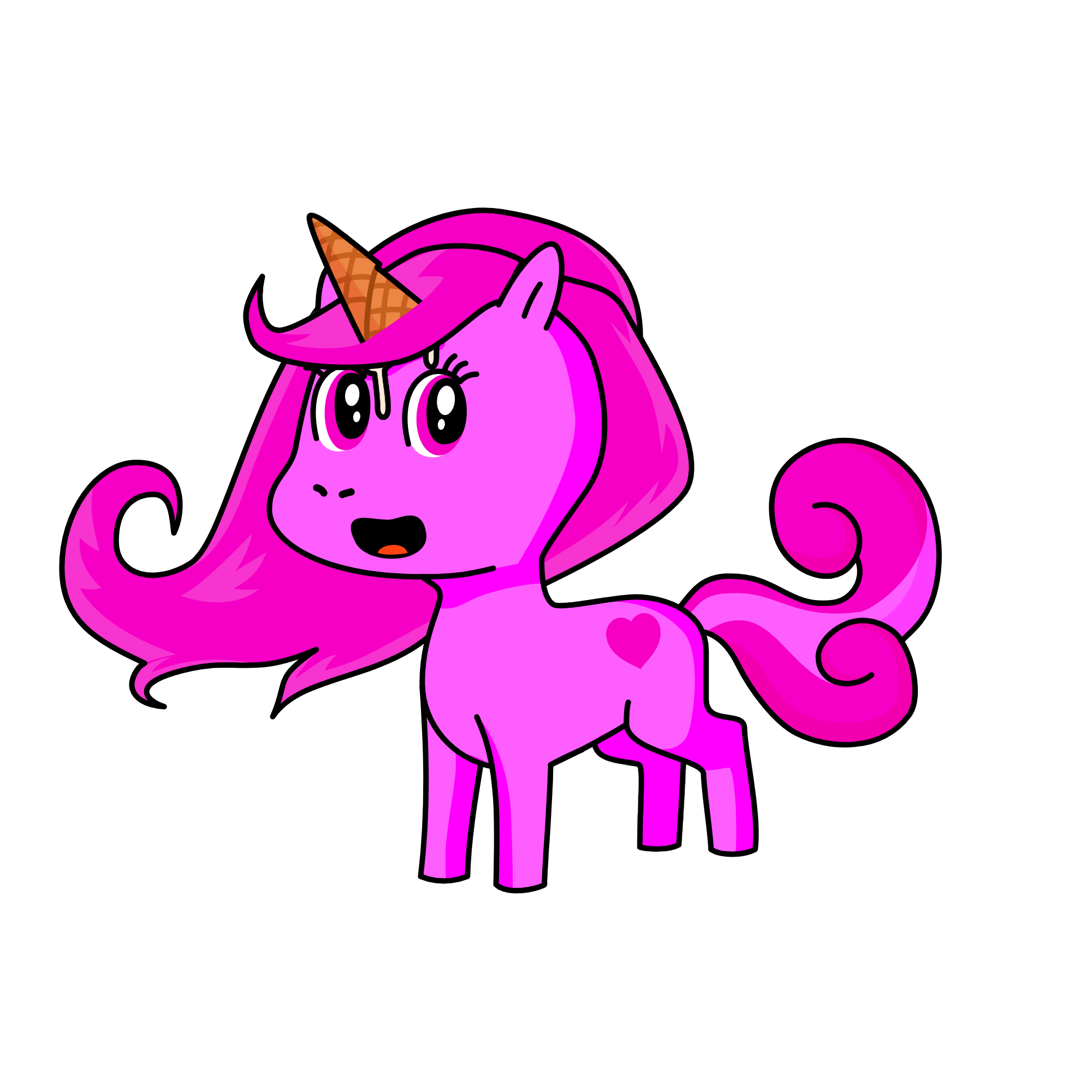 Pinkie Pie, the unicorn