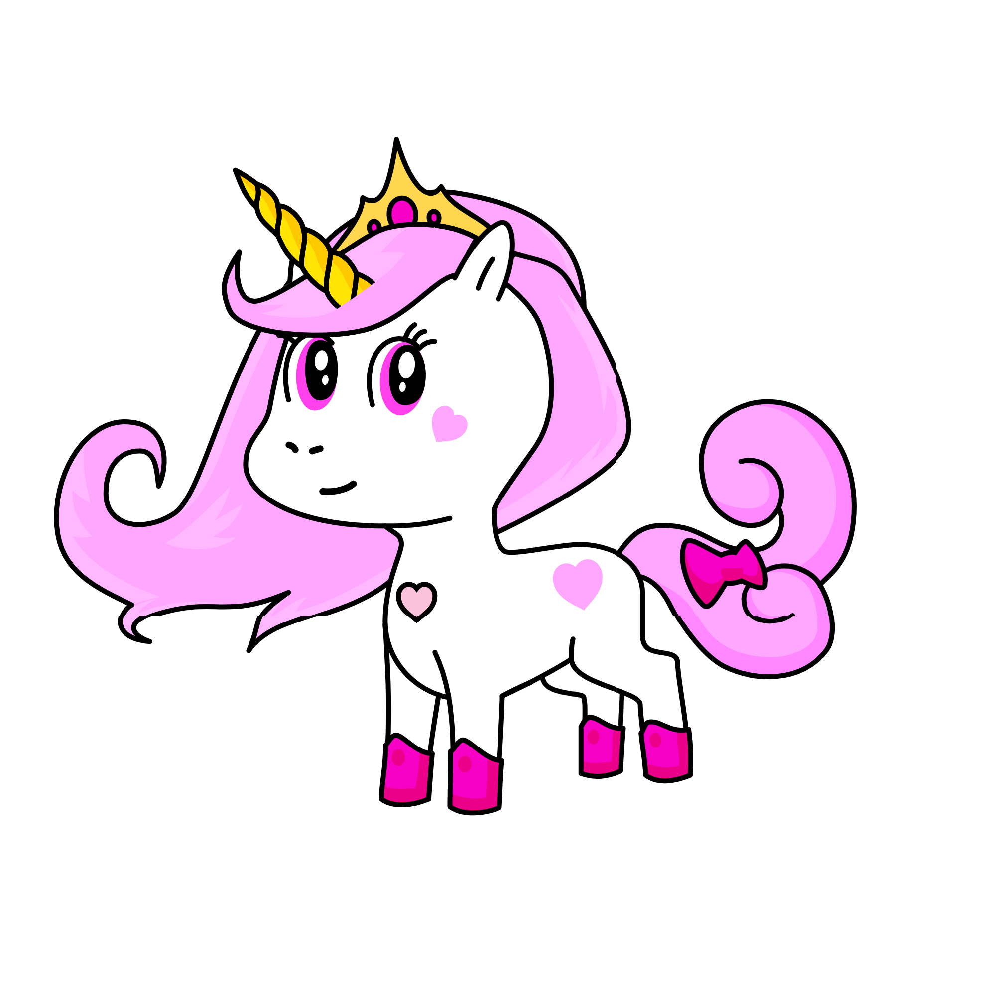 queen pik, the unicorn