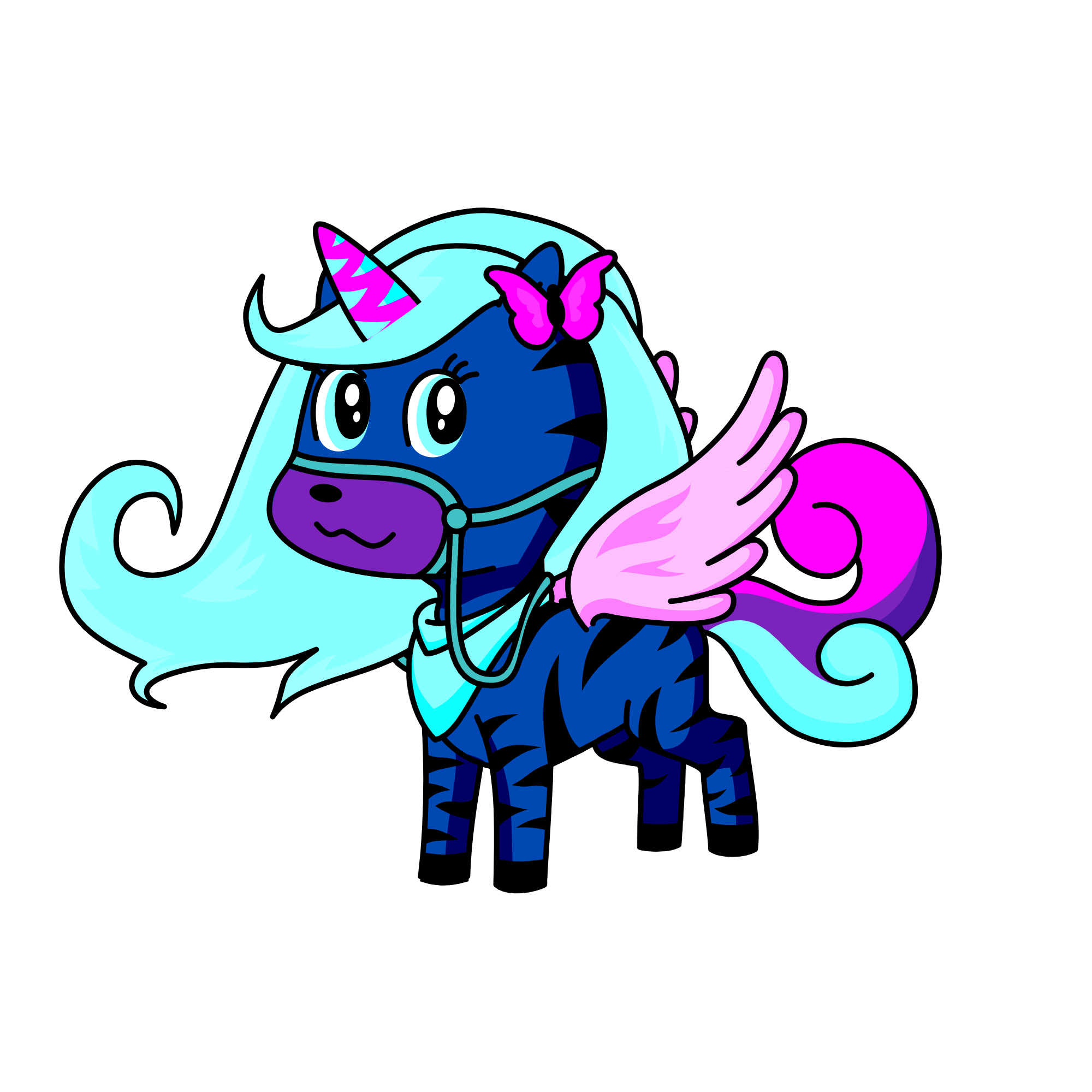 Moon Light, the unicorn