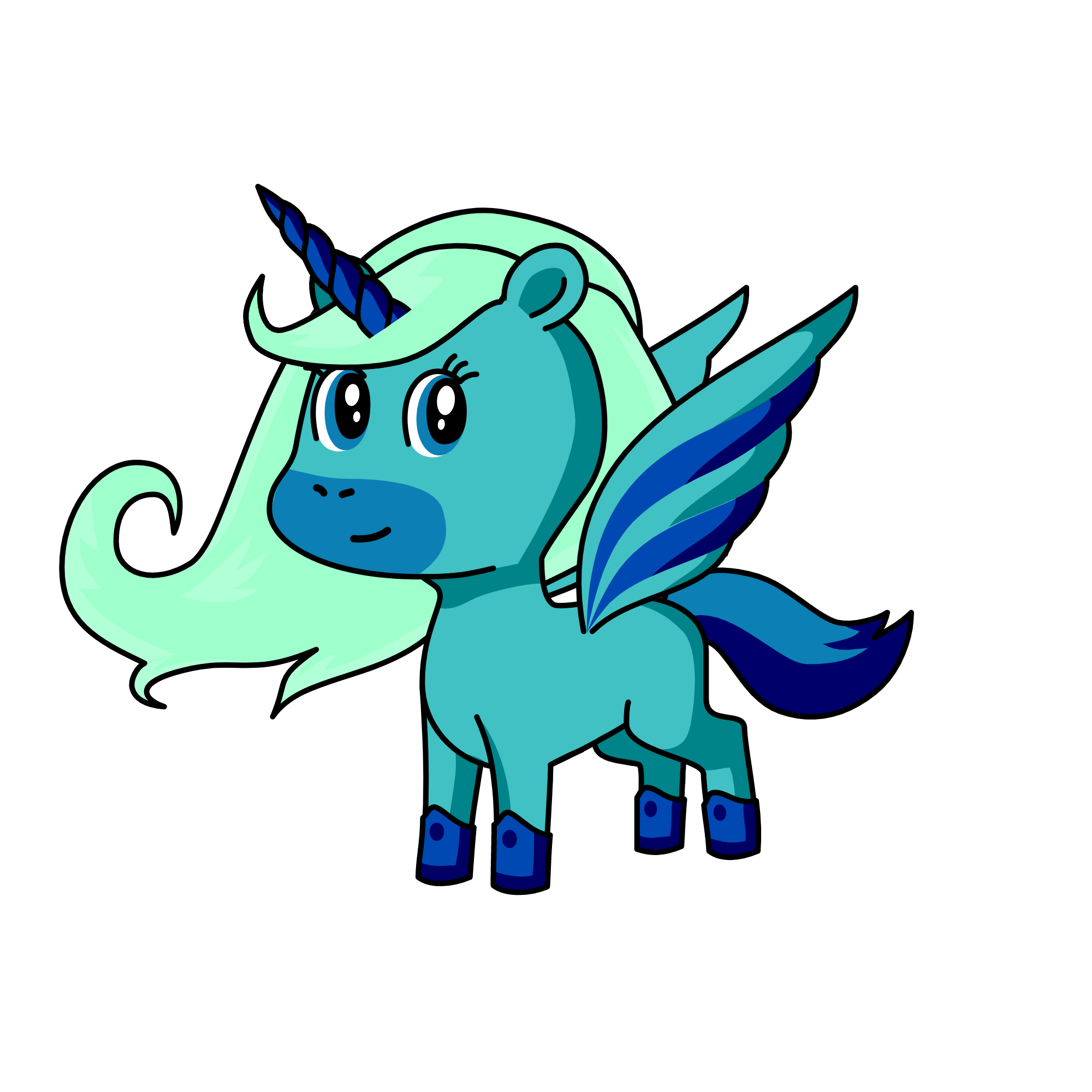 princess snowball, the unicorn