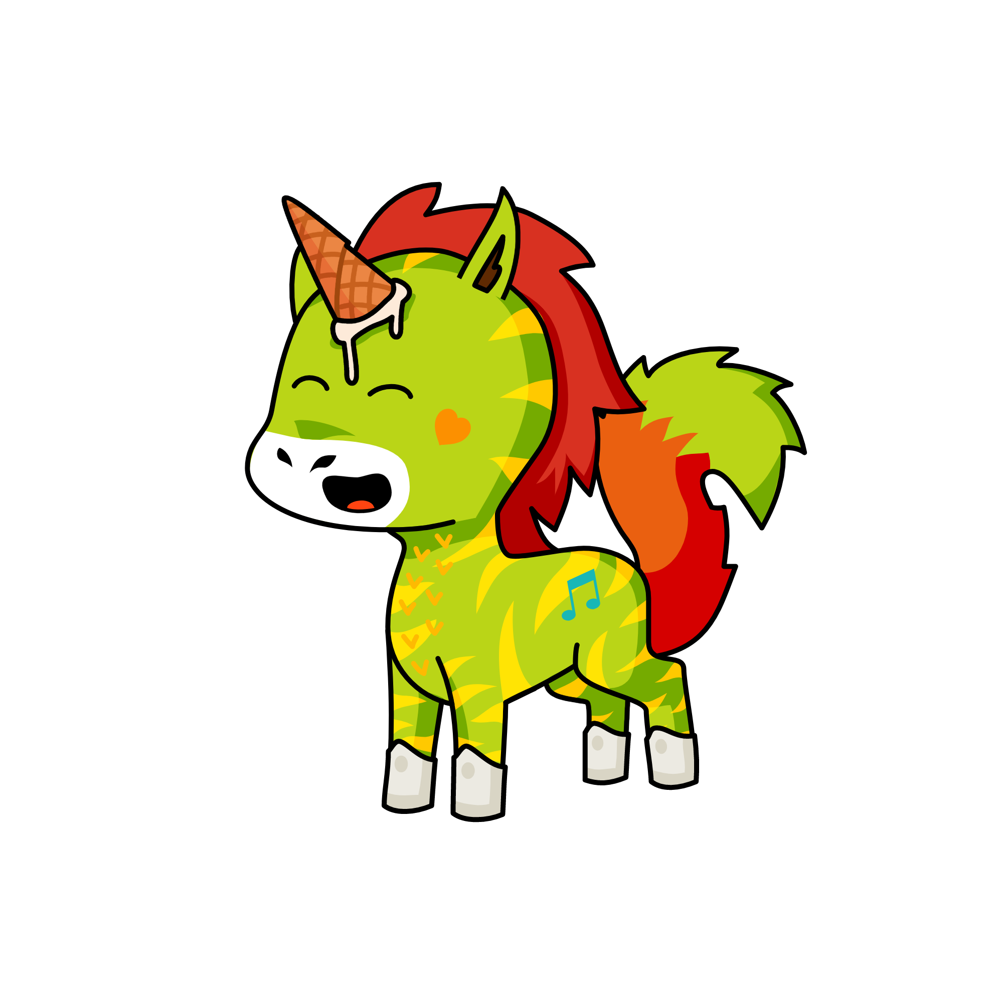 nevaeh, the unicorn