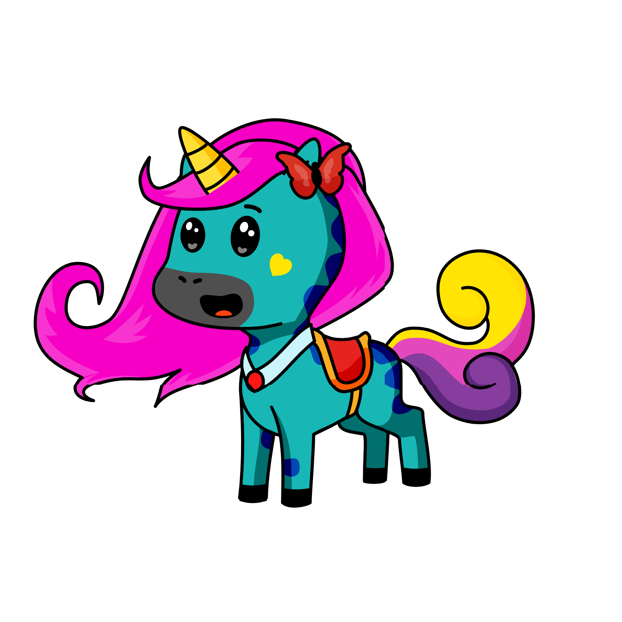 EAT MY COCOLATE, the unicorn