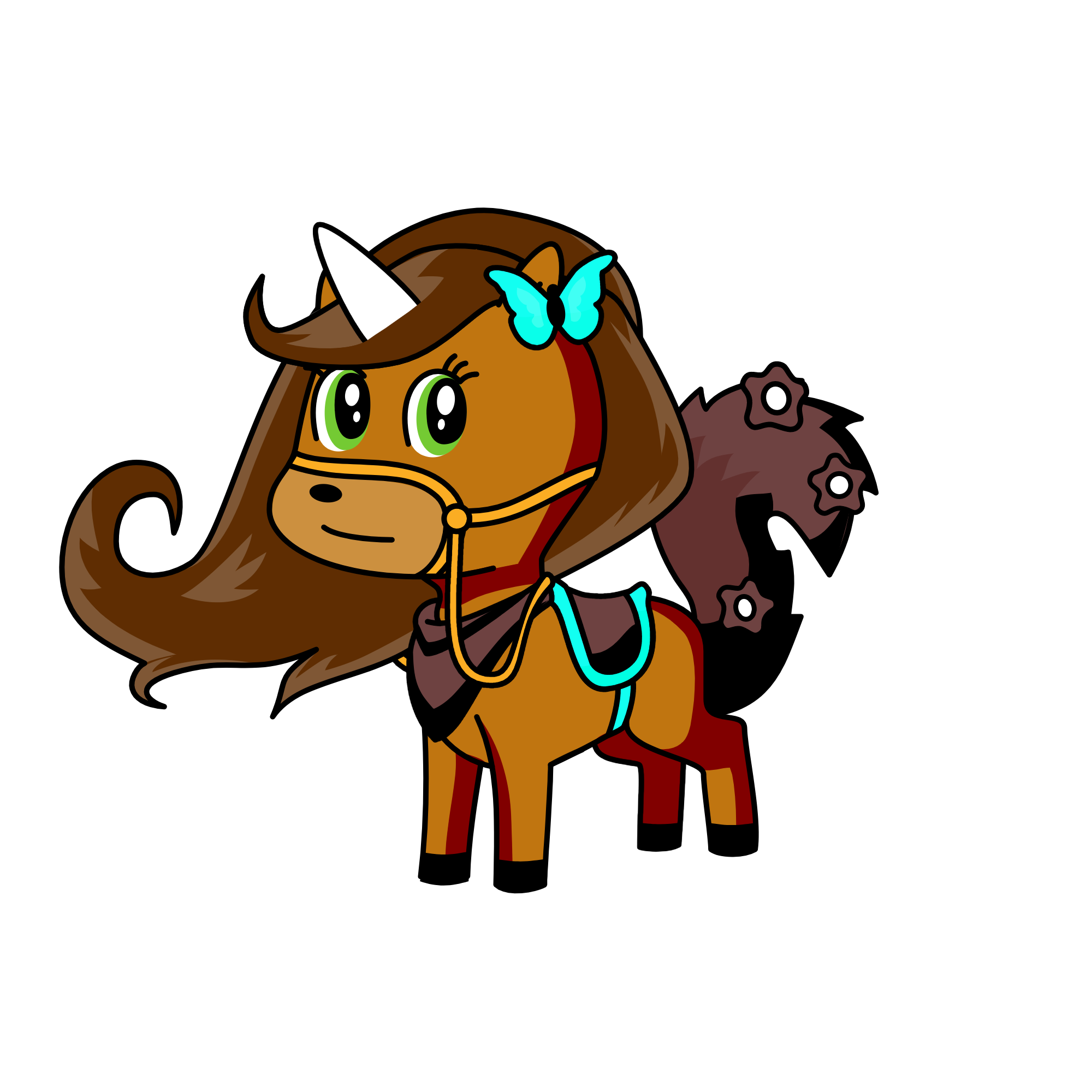 butterfly hanna , the unicorn