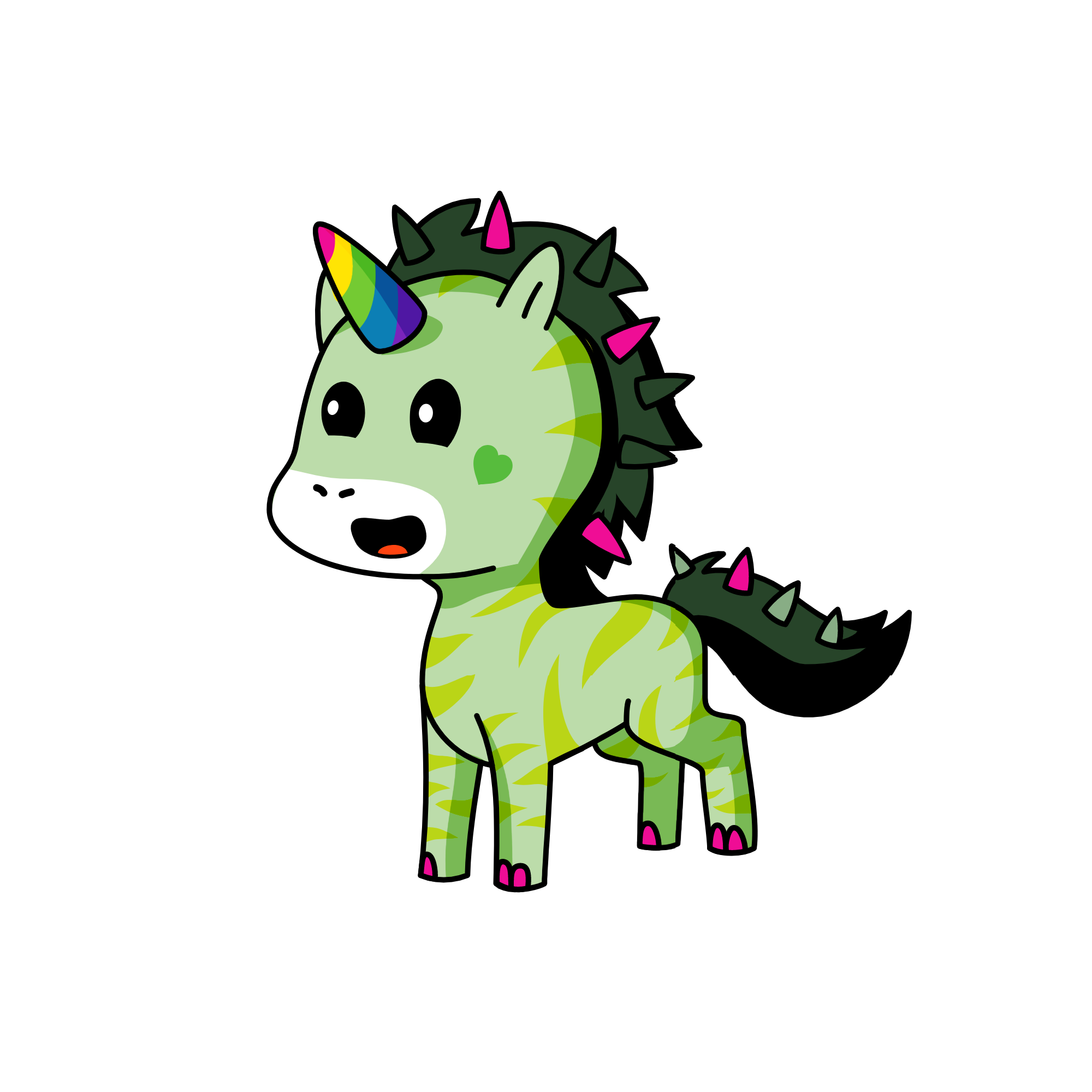 h, the unicorn