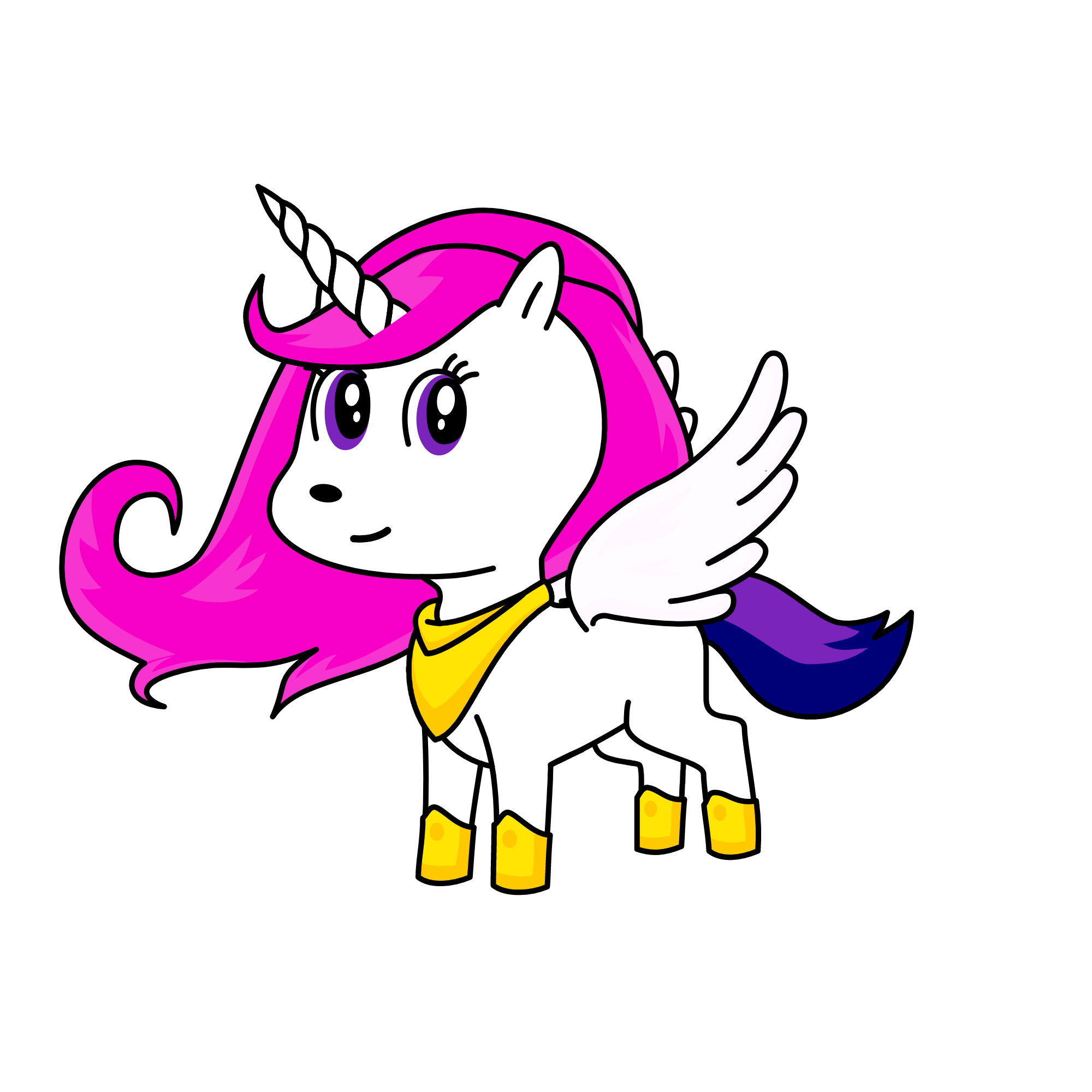 Princess Celestia, the unicorn