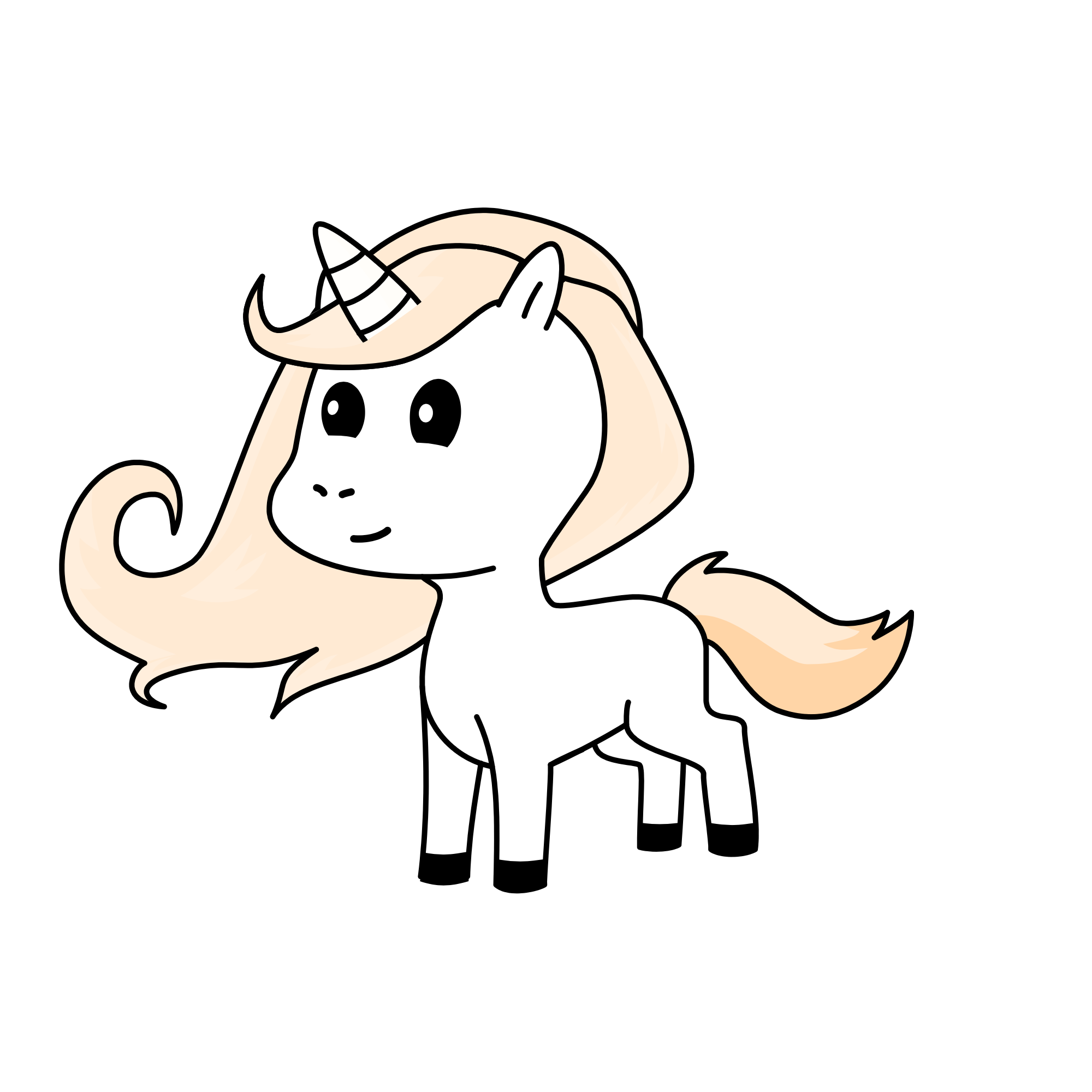 Nutmeg, the unicorn