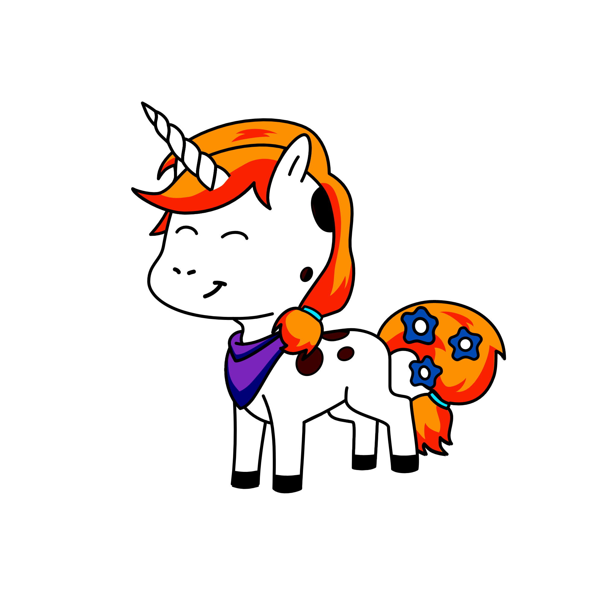 Farm unicorn, the unicorn