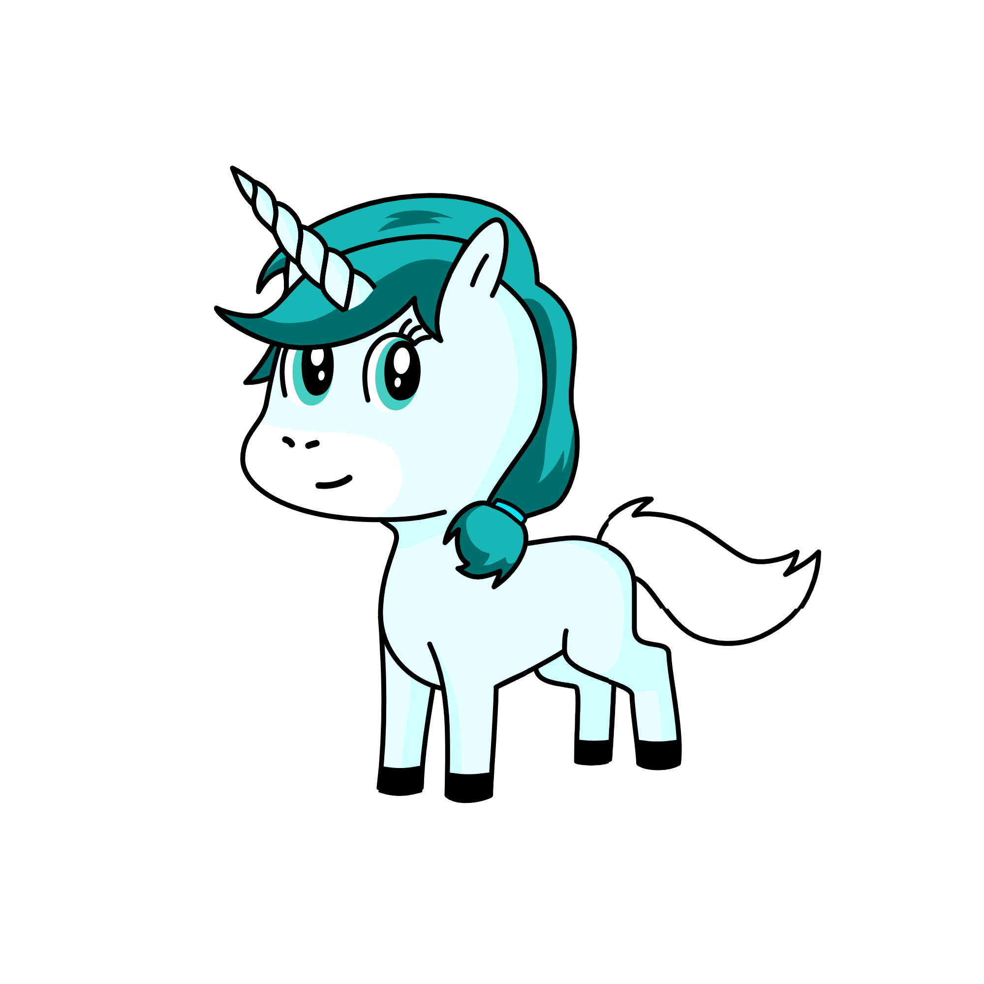 Tina , the unicorn