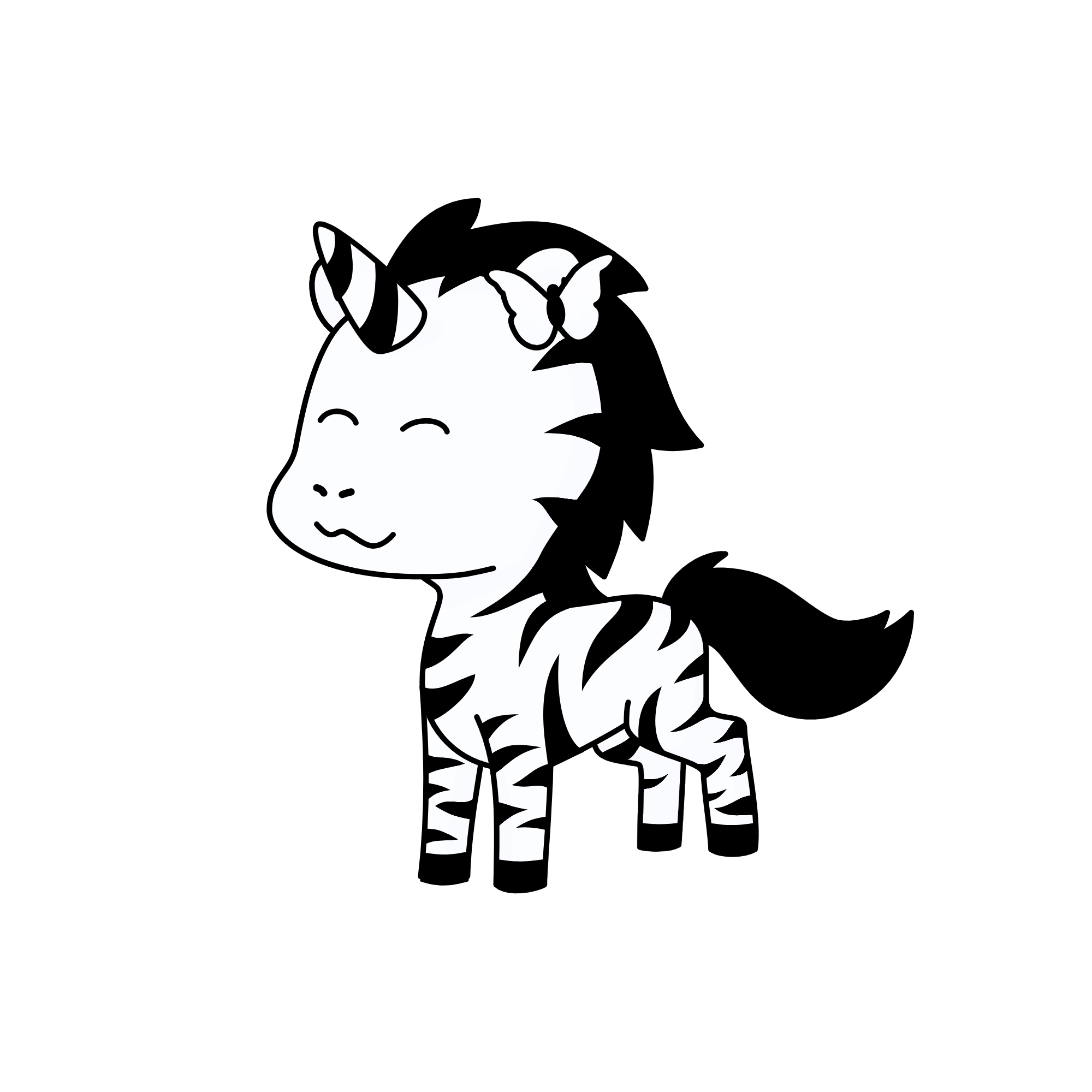 UNICORN.ZEBRA, the unicorn