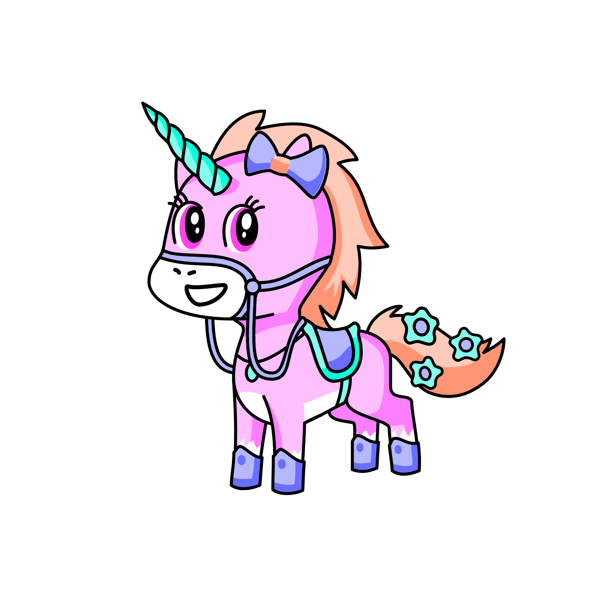 Blosom, the unicorn
