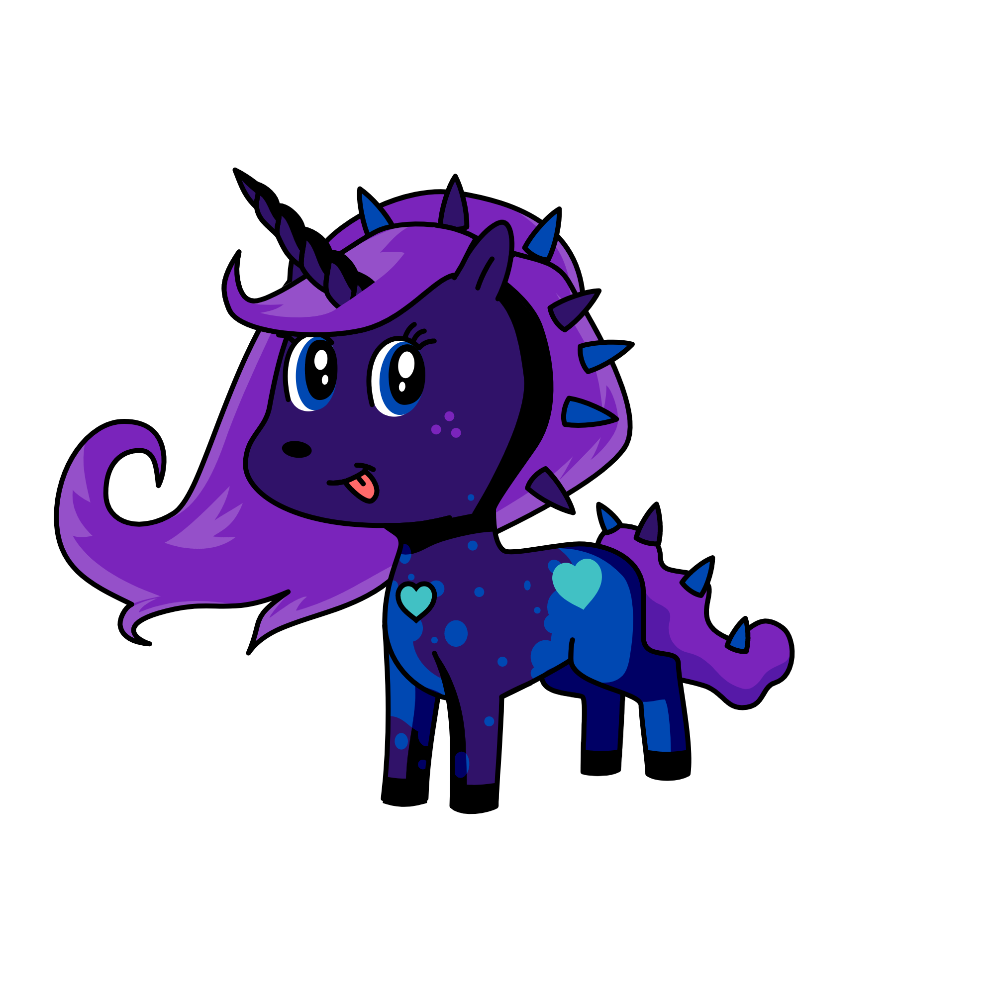 Galaxy, the unicorn