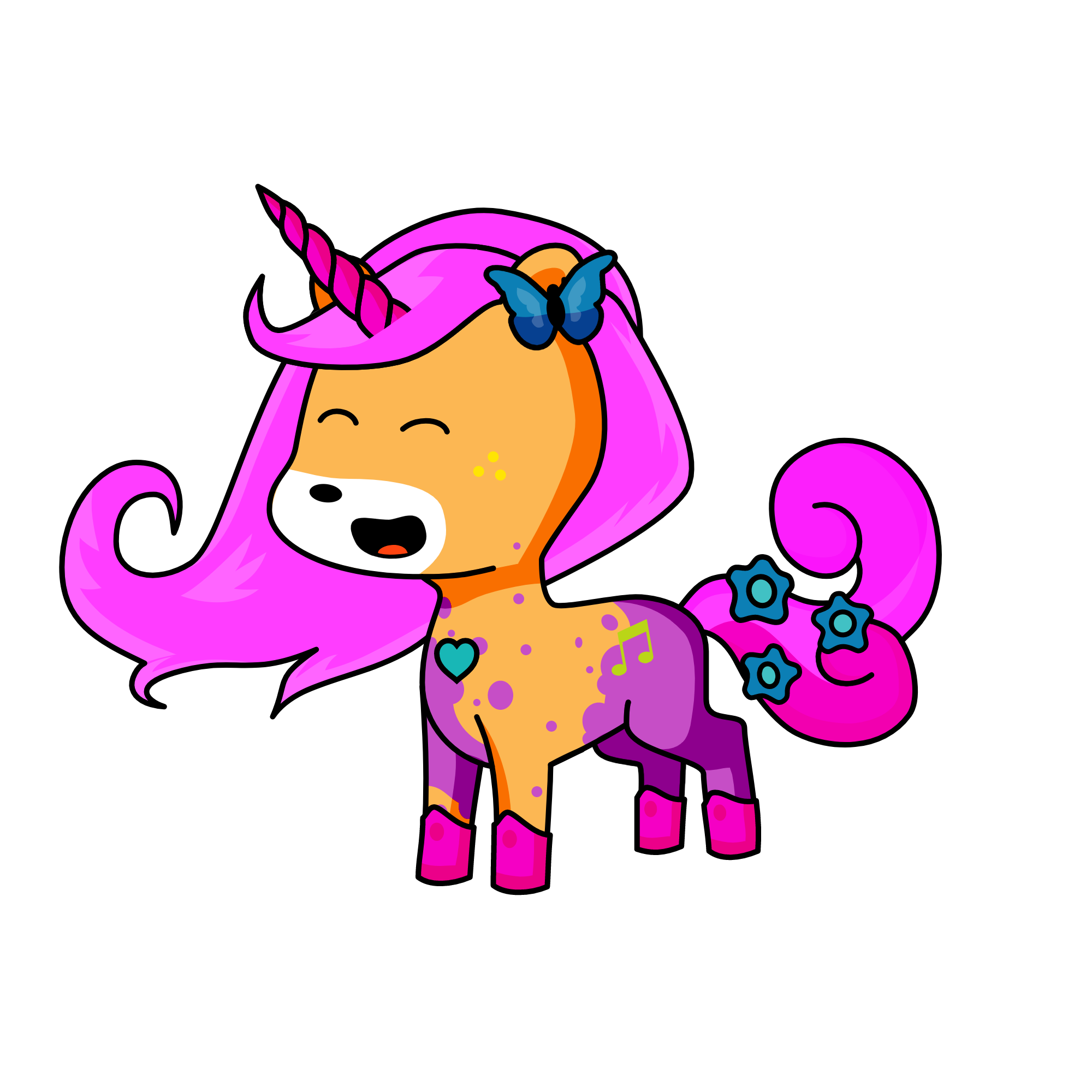 hbgvcd, the unicorn