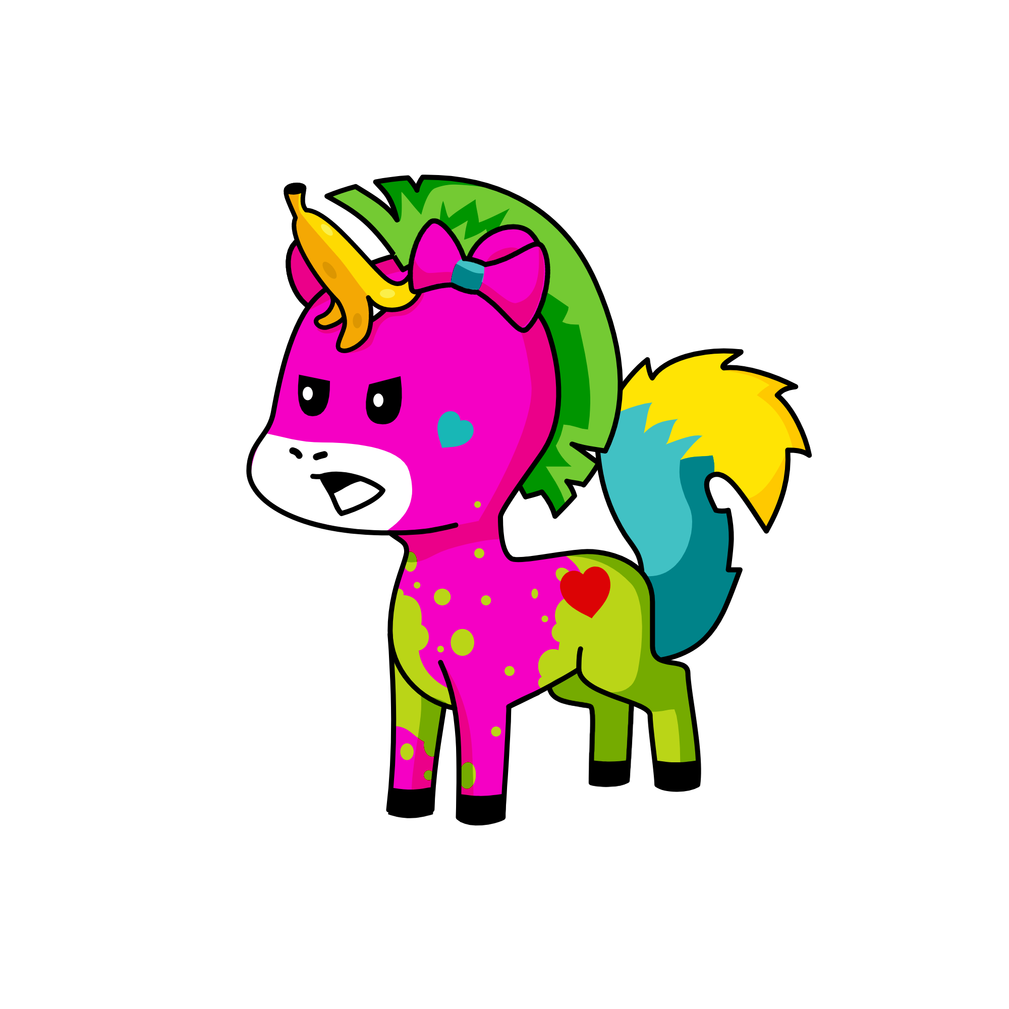 DO NOT USE SWEARS IN YOUNICORN NAMES, the unicorn