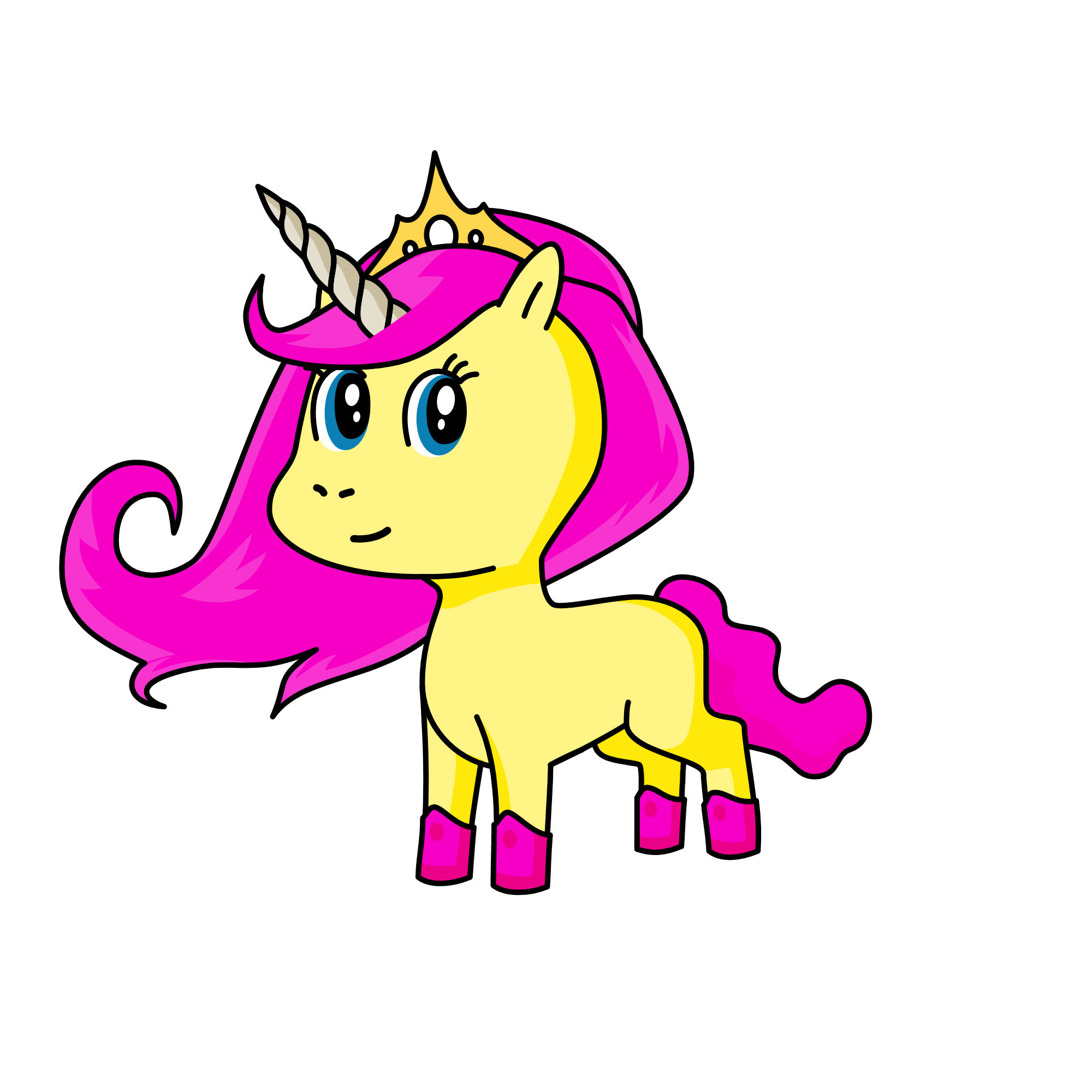 Melody " from Filly Horses", the unicorn
