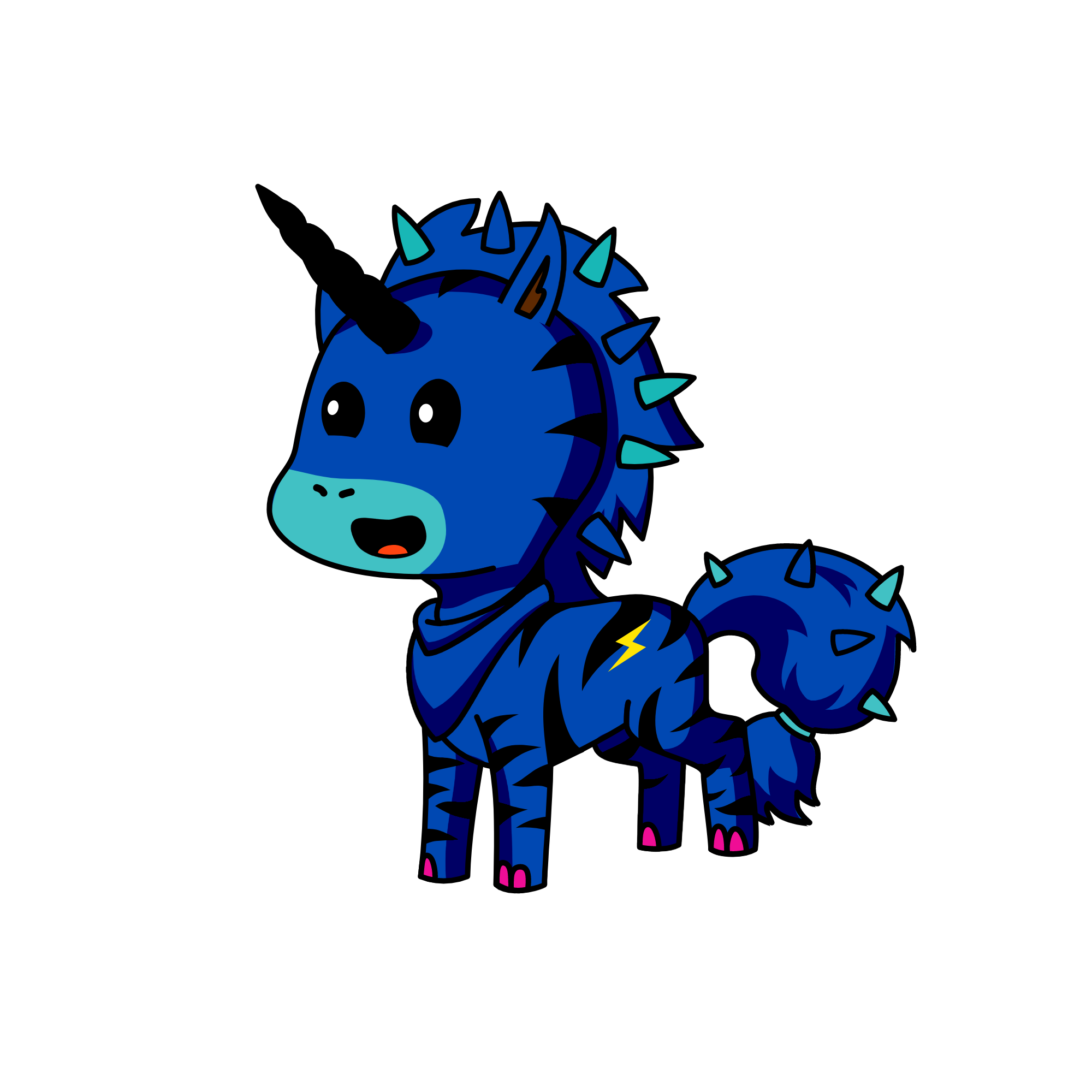 Hyper, the unicorn