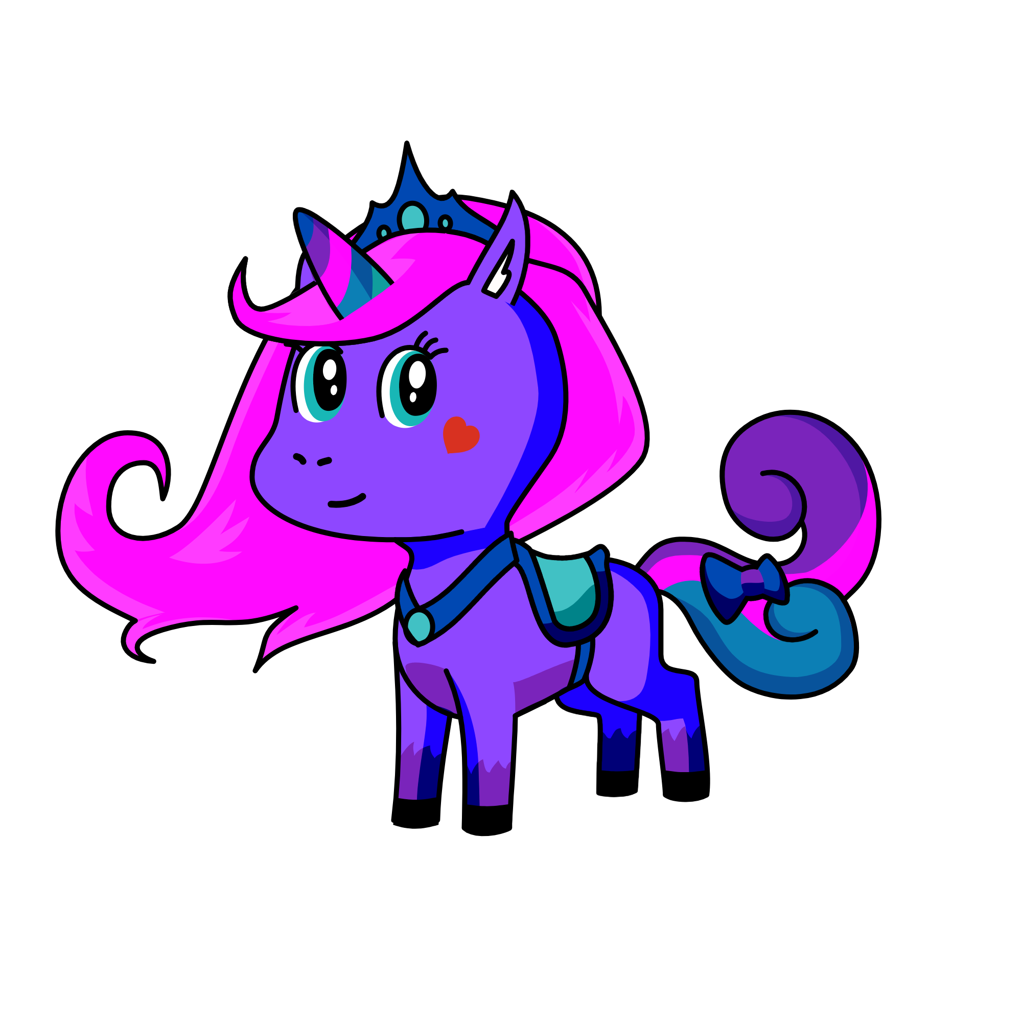 SnowRuby, the unicorn