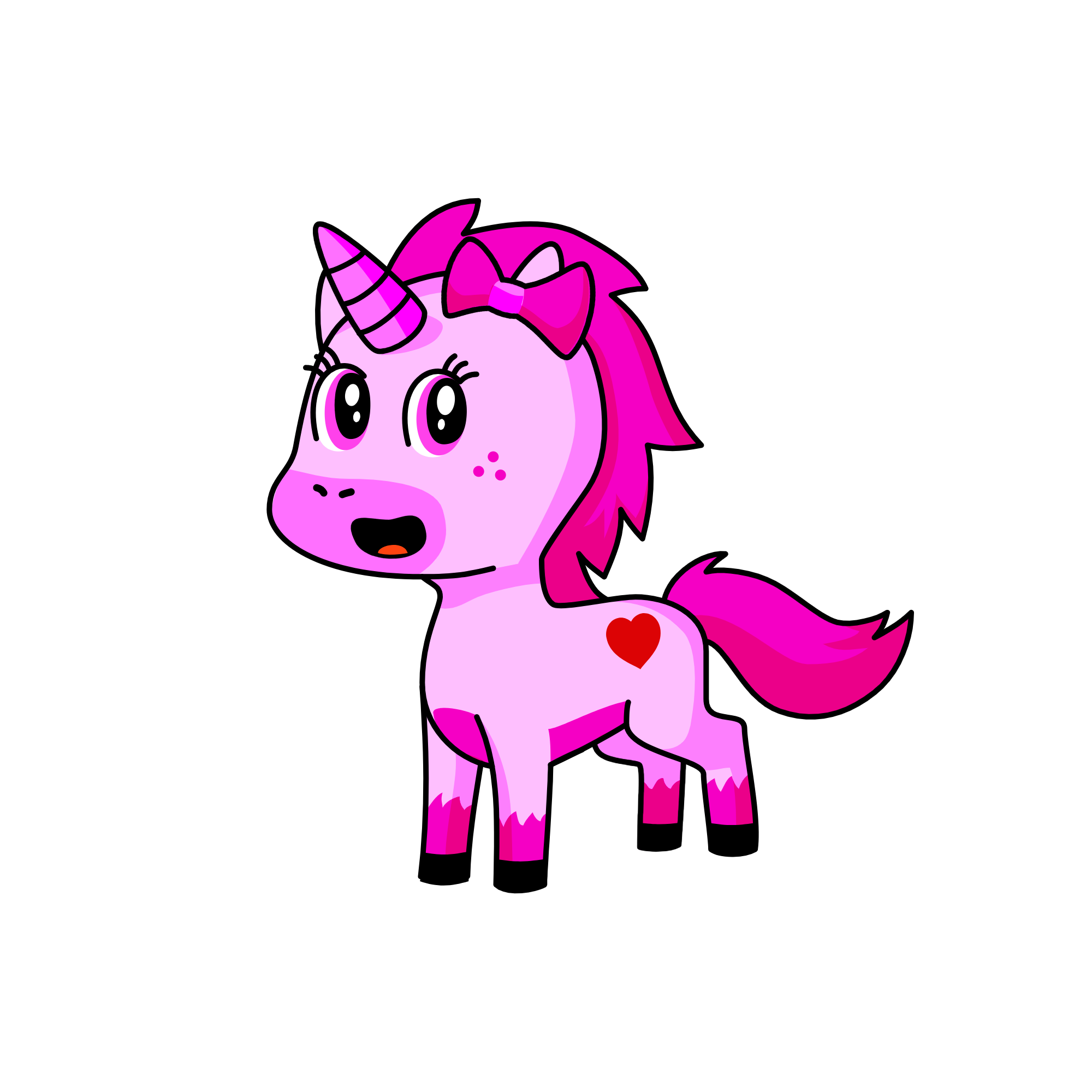 Pinkie Pie, the unicorn