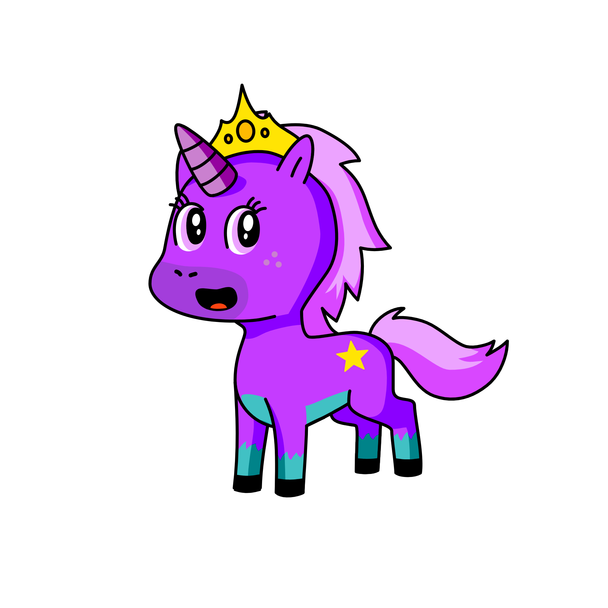 Twilight Sparkle, the unicorn