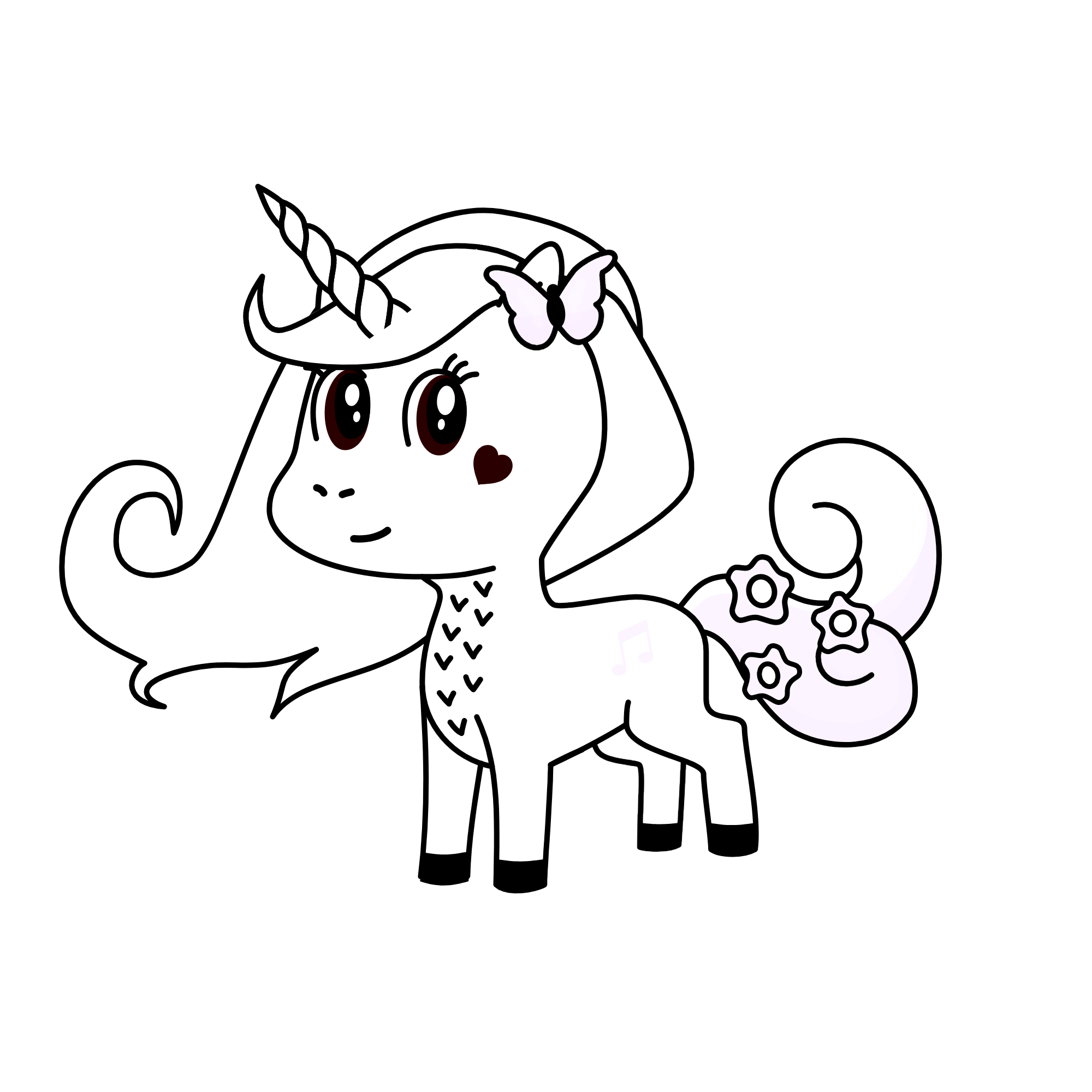 Rosa, the unicorn