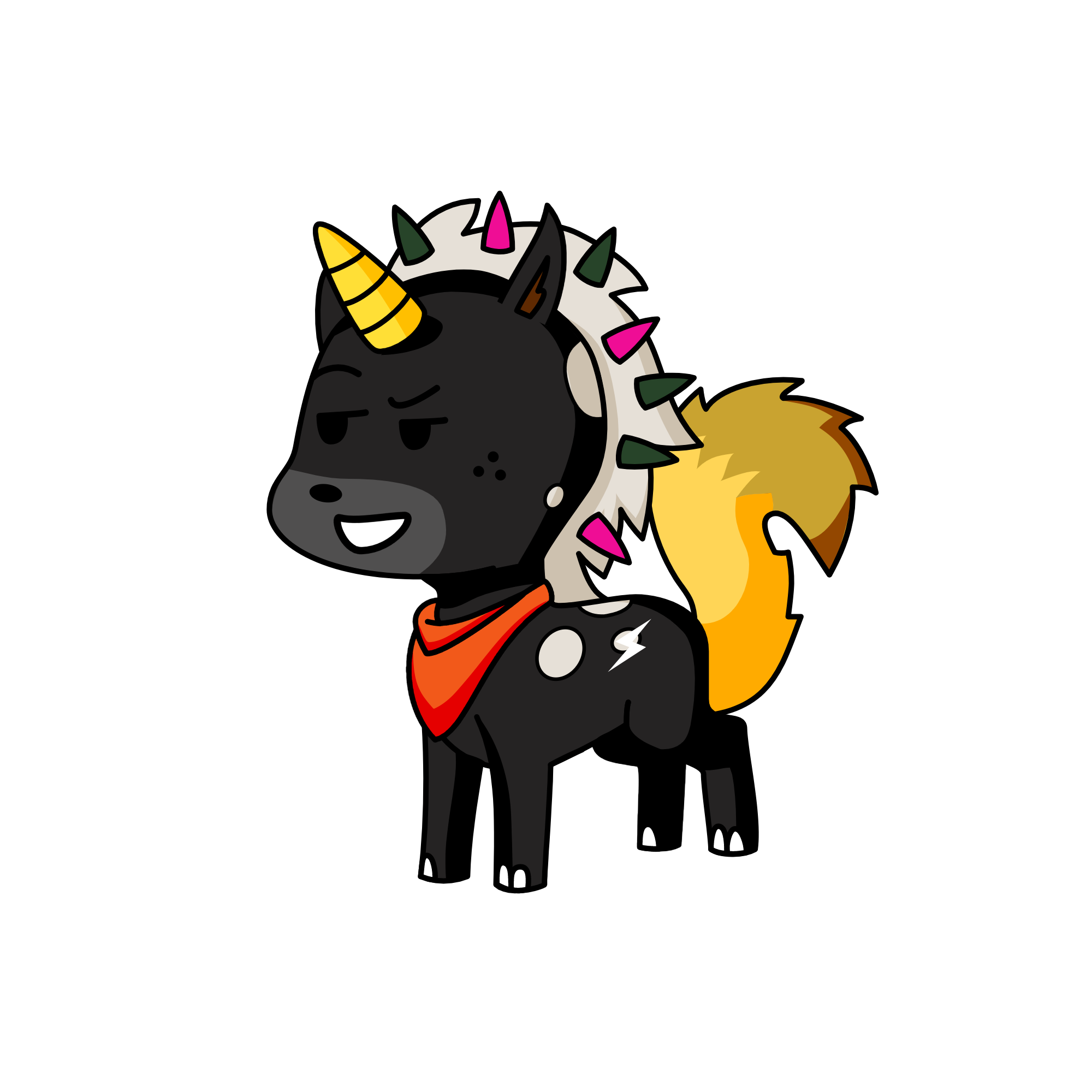 Killer jr, the unicorn