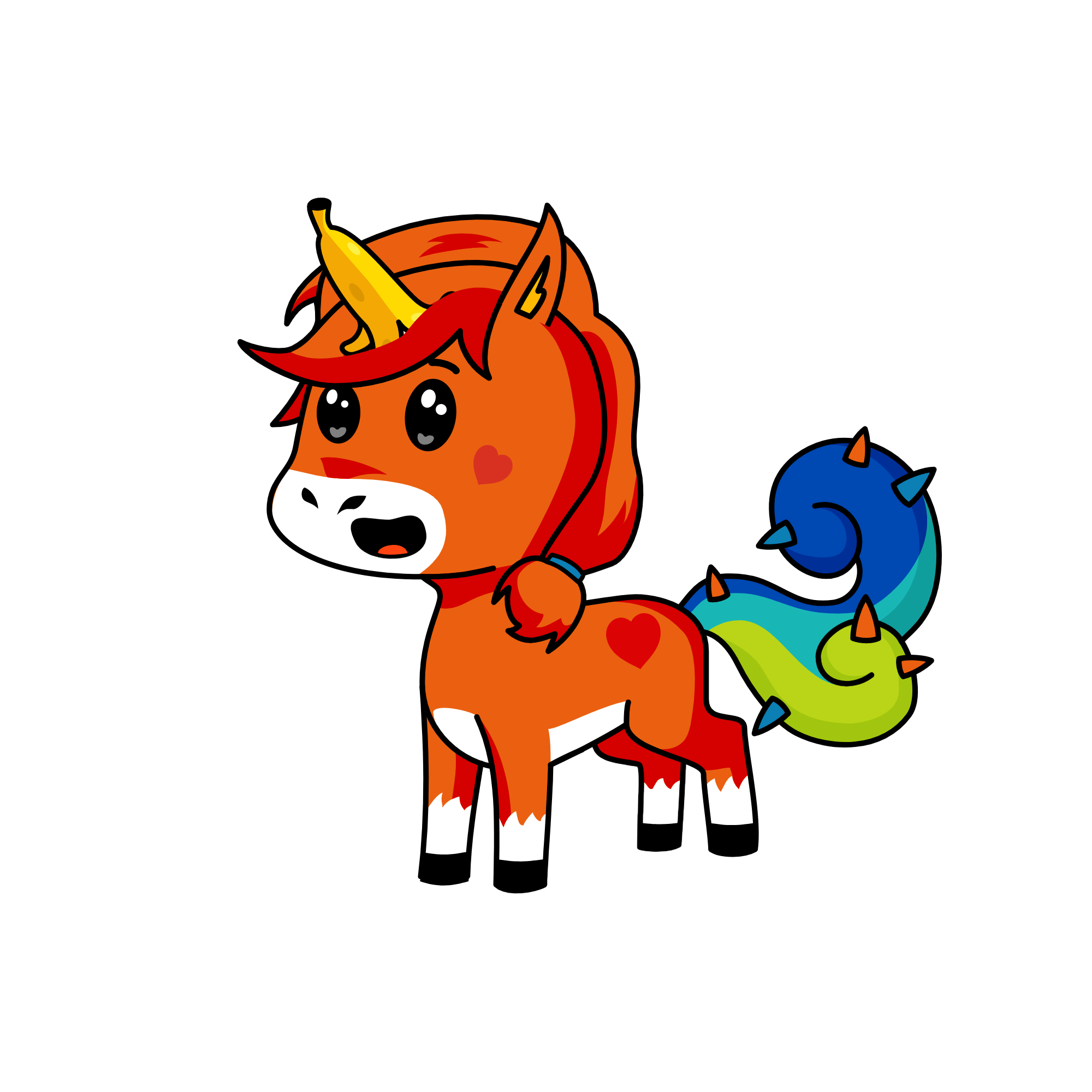 Mara Sky Candybow, the unicorn