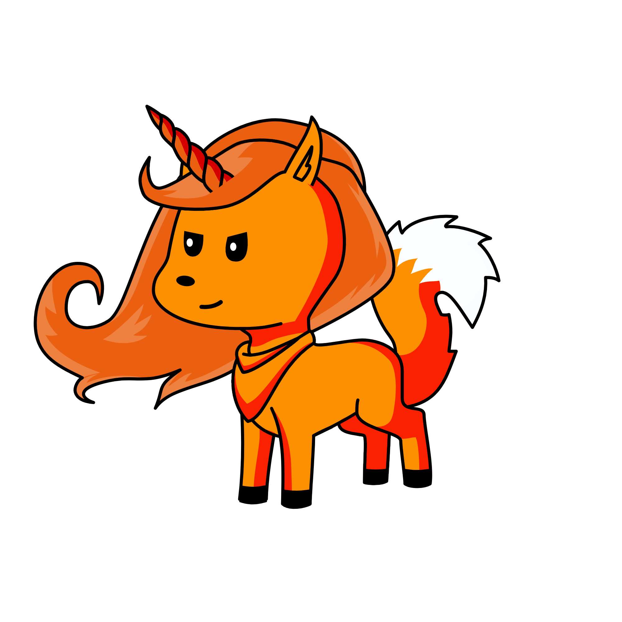 Fox, the unicorn