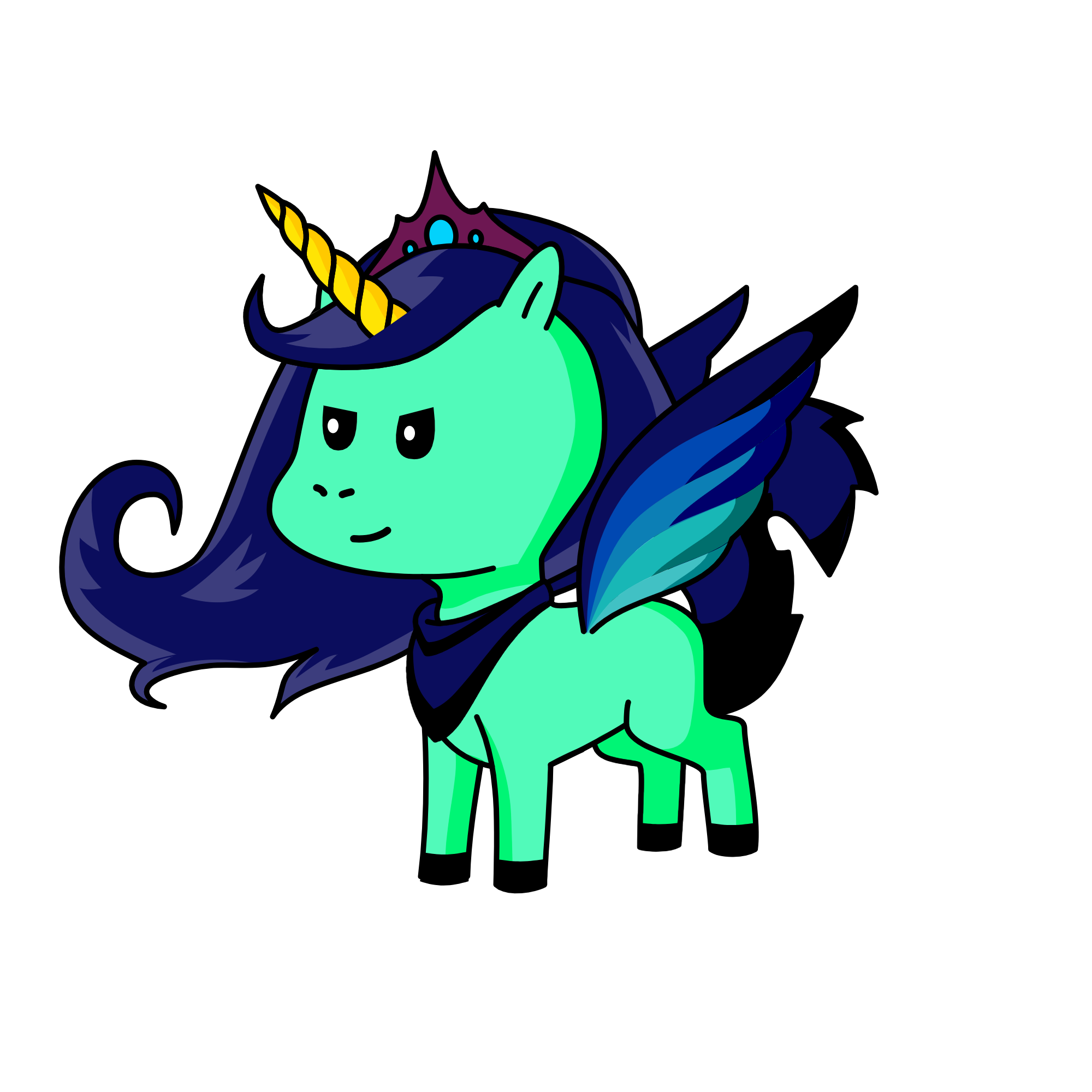Kiara, the unicorn
